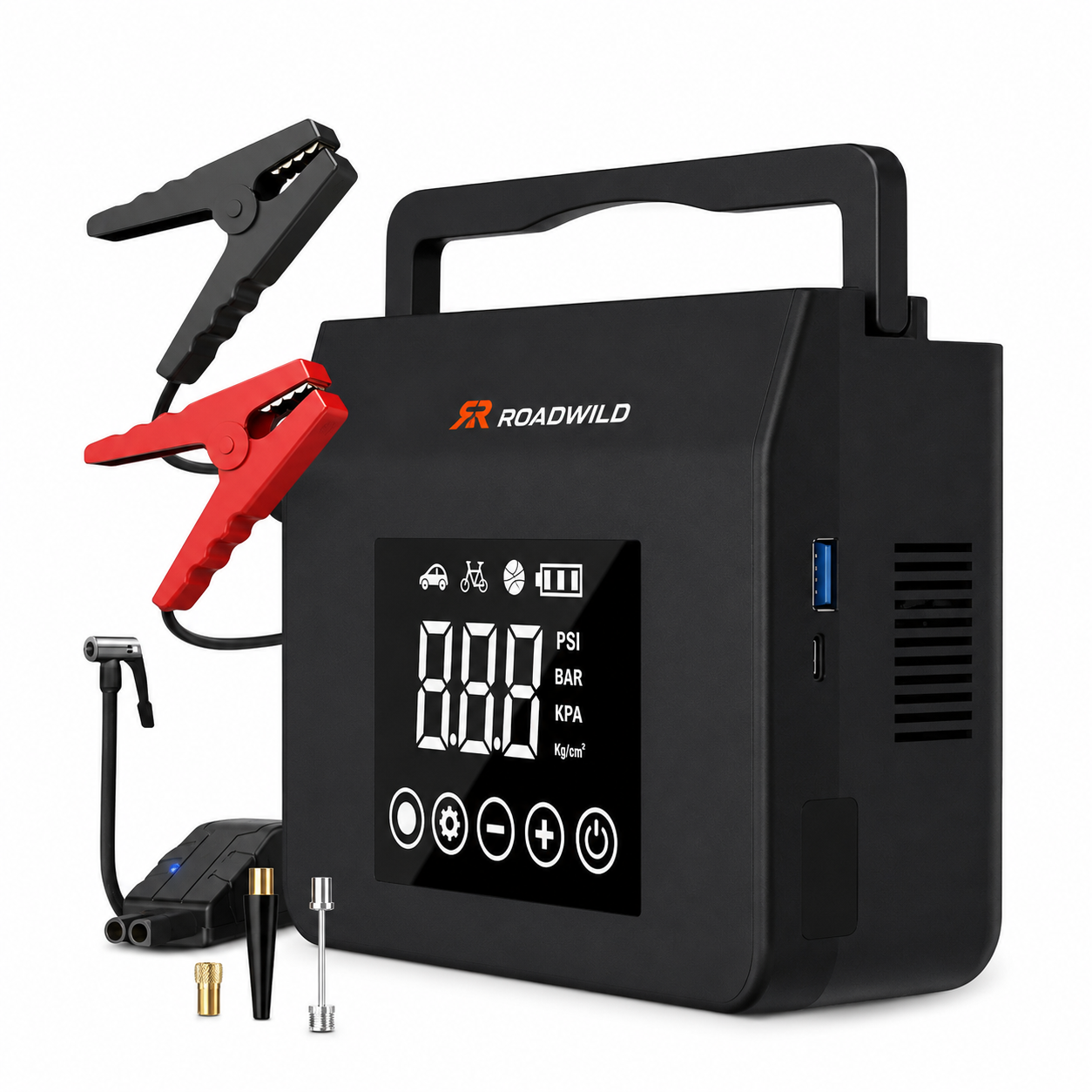 ROADWILD AIRRESCUE 4-IN-1 Emergency Inflator - View 18