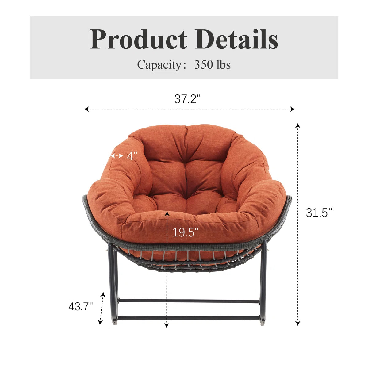 ROADWILD Wicker Outdoor Chair (Set of 2) - Color Options