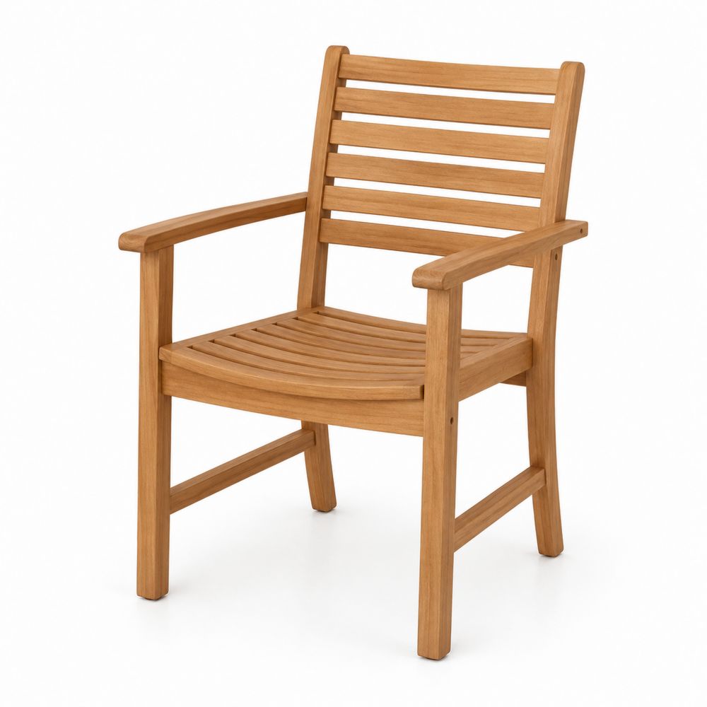 Silla de Madera para Exterior 55x60x90 cm