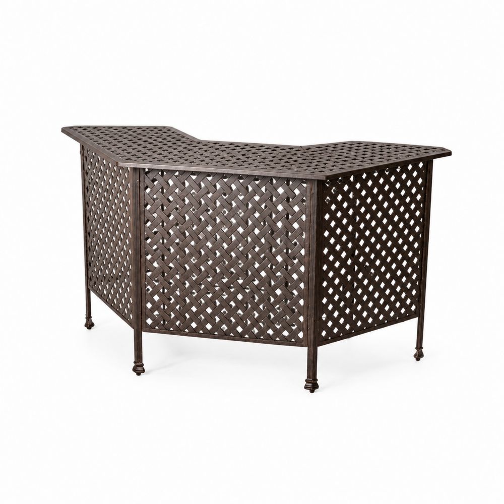 Barra de bar de aluminio para exterior-Bellacortix