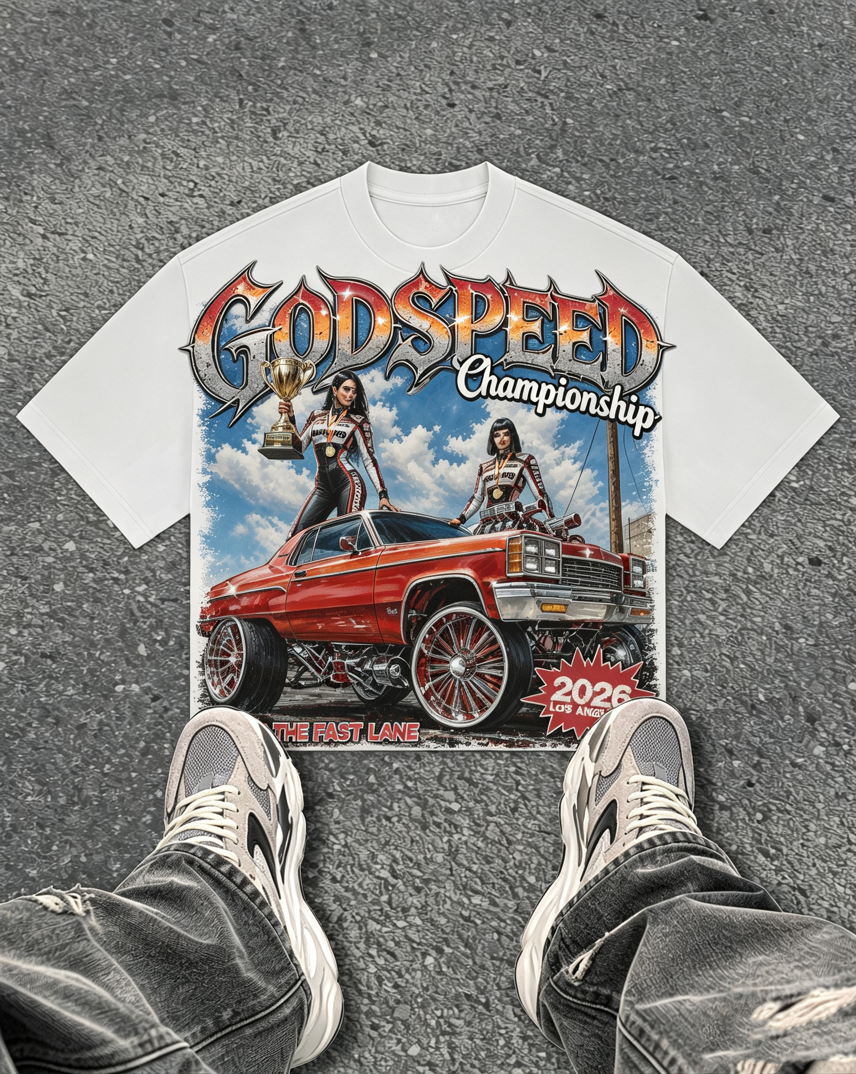 Godspeed Classic 100%Cotton Tee T-Shirt Unisex
