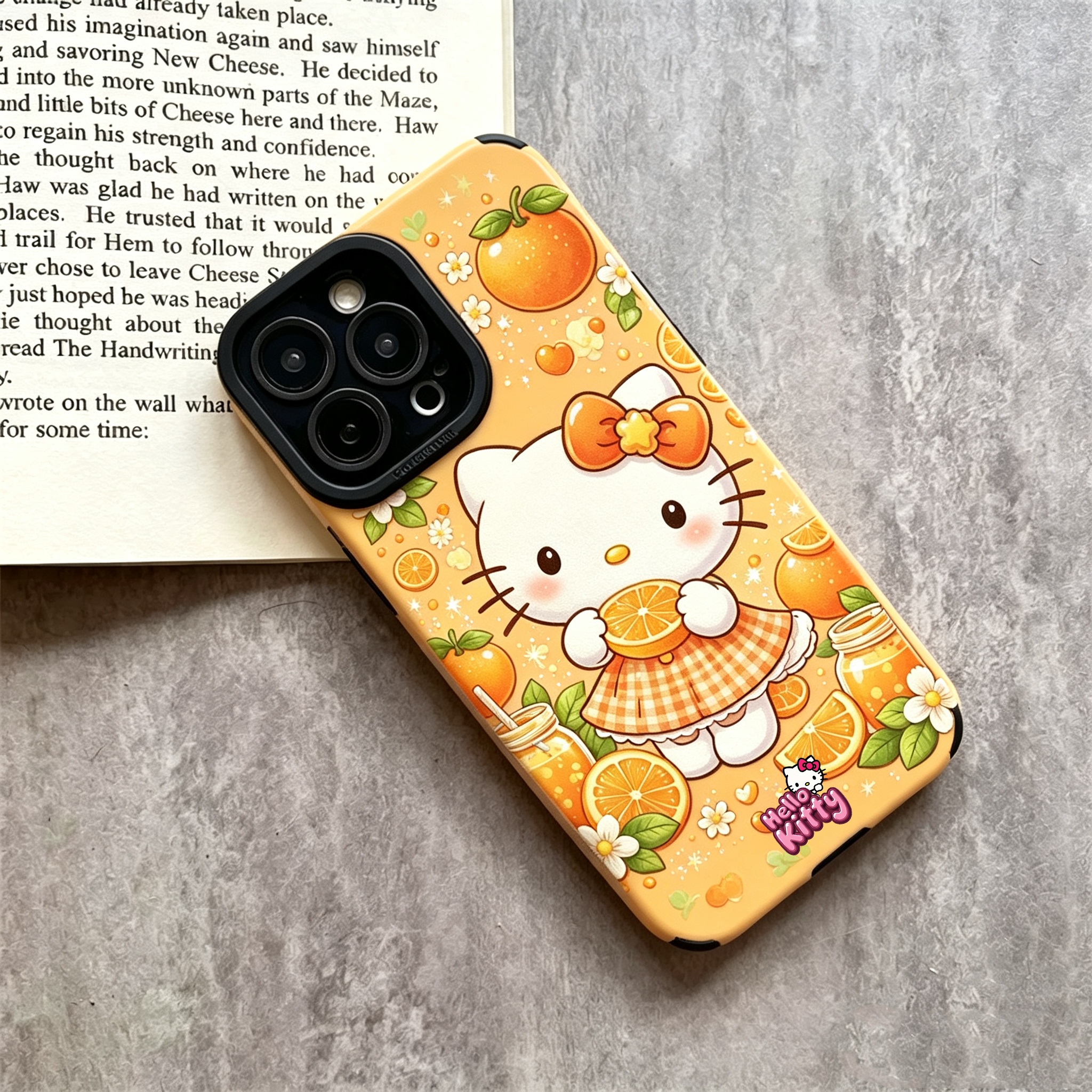 Hello Kitty pattern phone case TPU & leather delicate skin as velvet suitable for iPhone 17 16 15 14 13 12 11 Pro Max Plus X XS MAX