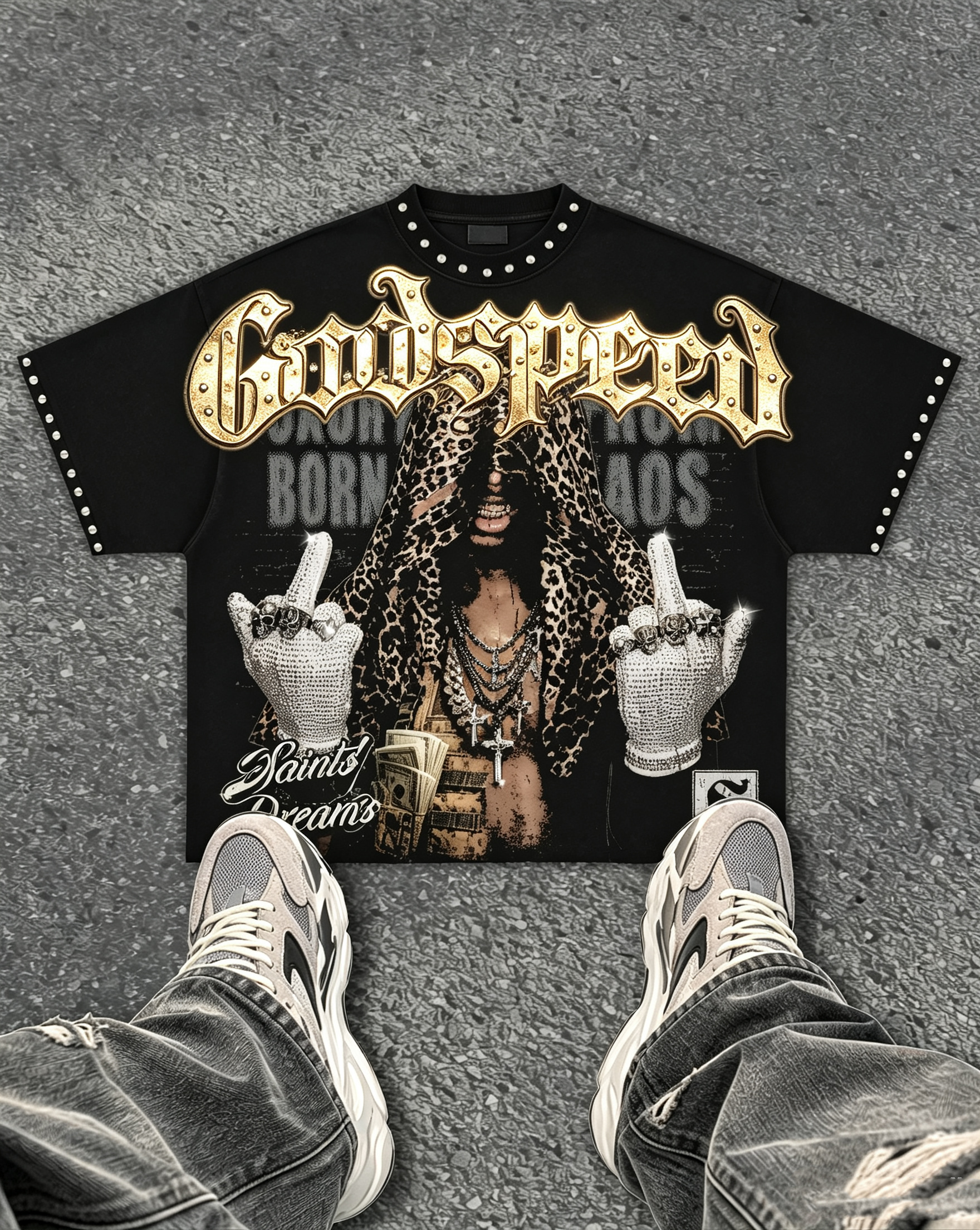 Godspeed Classic 100%Cotton Tee T-Shirt Unisex