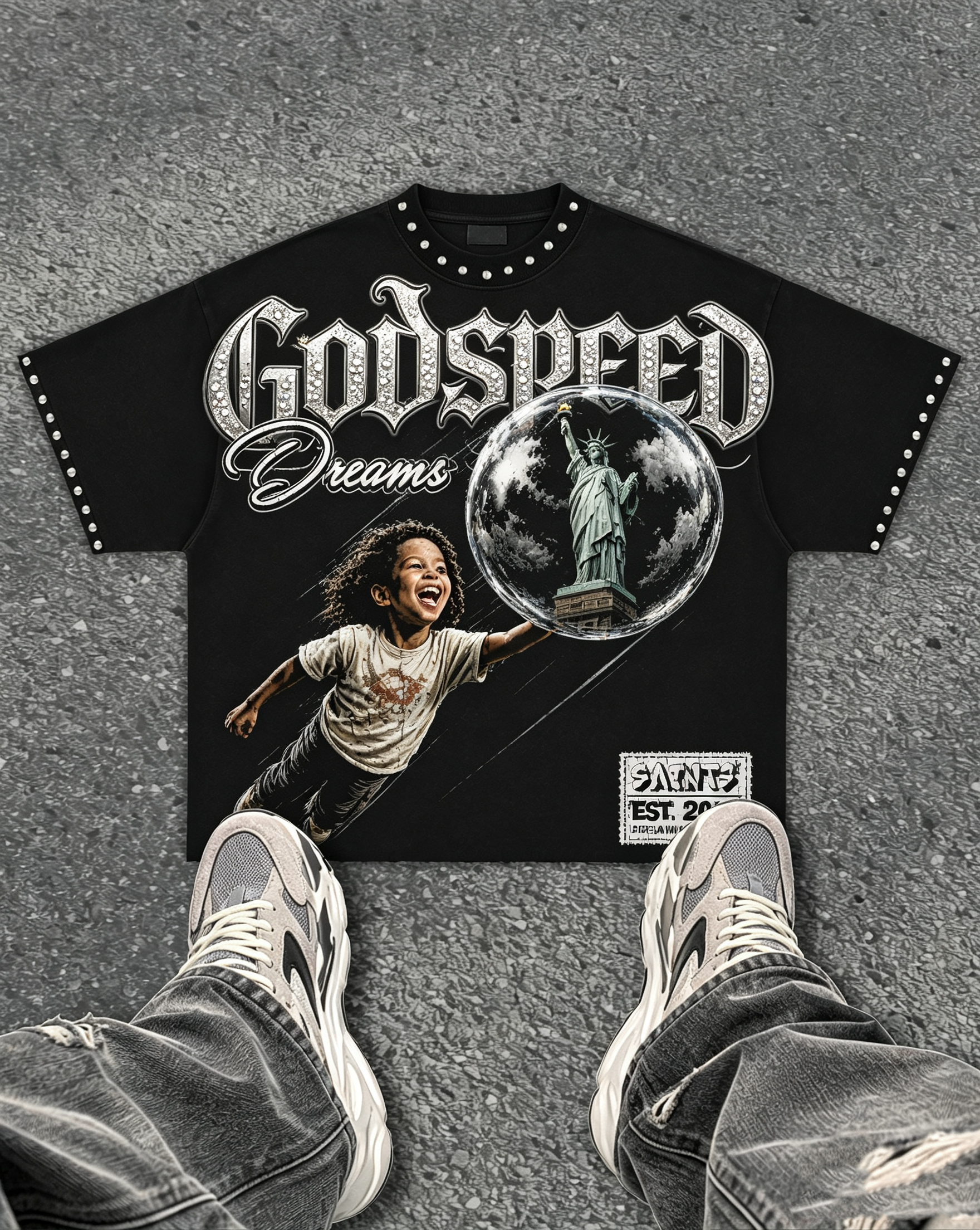 Godspeed Classic 100%Cotton Tee T-Shirt Unisex