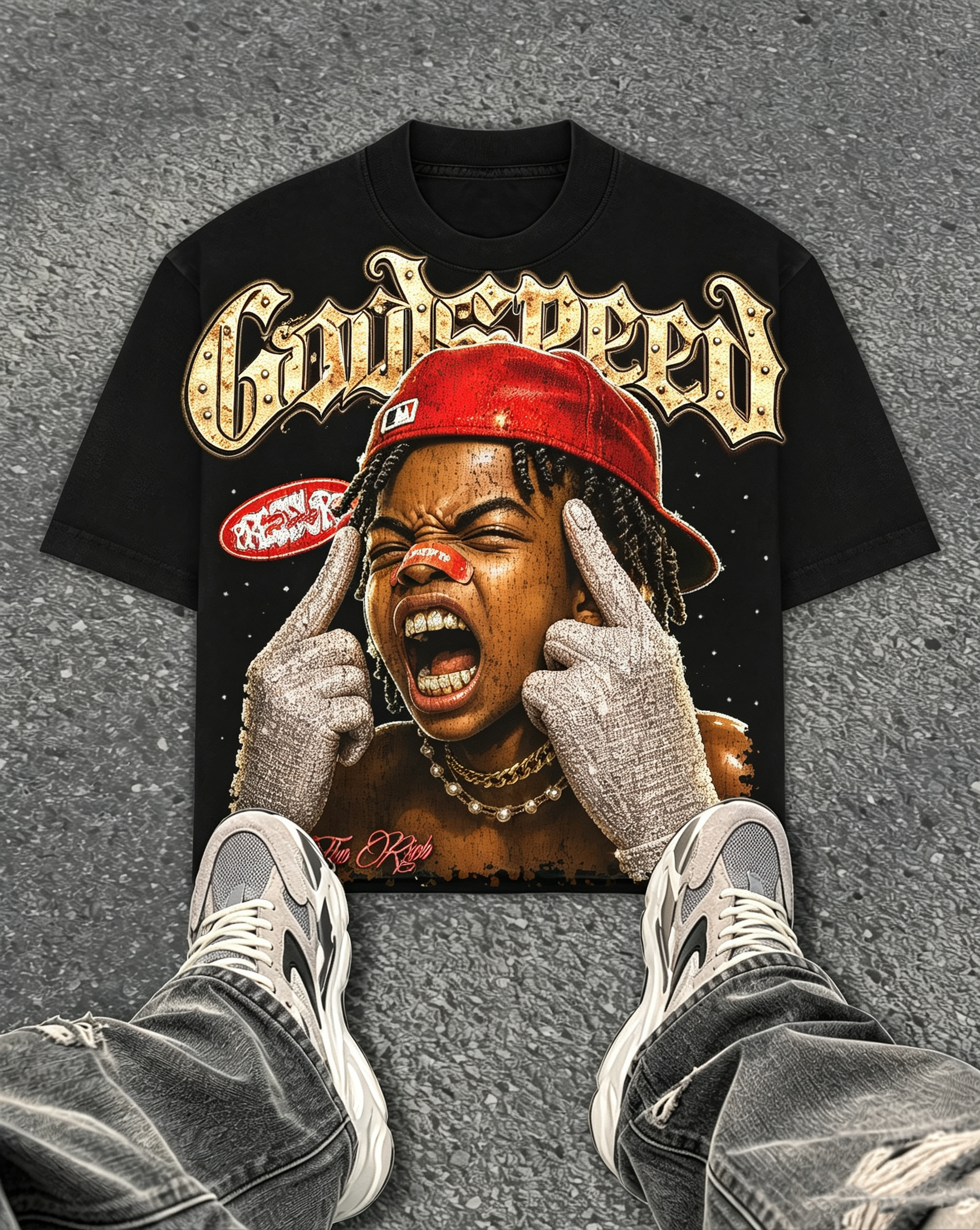 Godspeed Classic 100%Cotton Tee T-Shirt Unisex