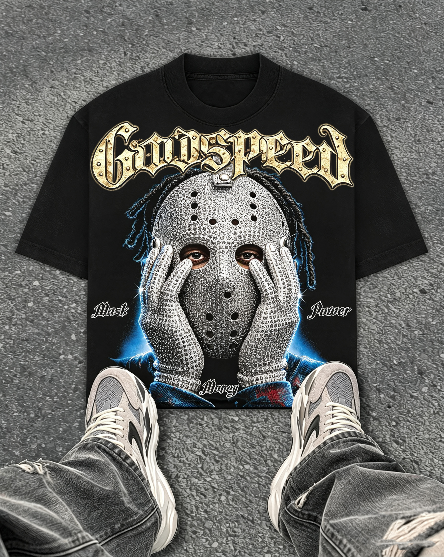 Godspeed Classic 100%Cotton Tee T-Shirt Unisex