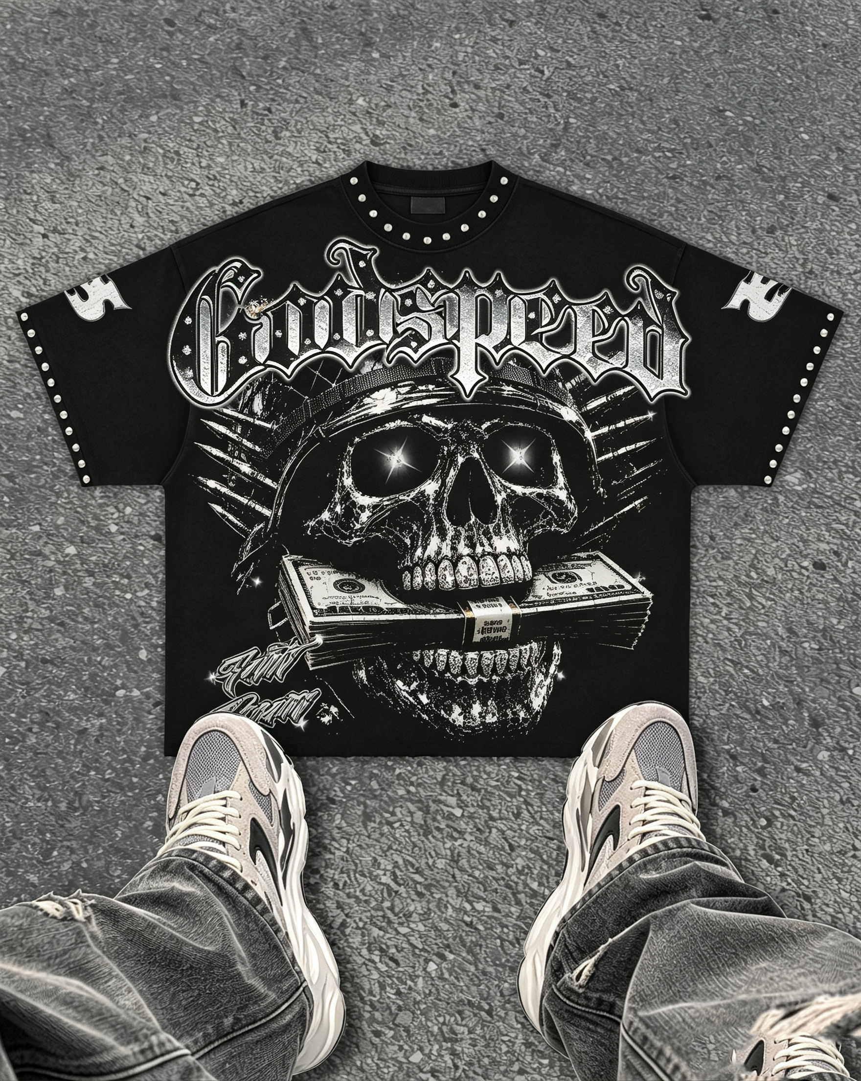 Godspeed Classic 100%Cotton Tee T-Shirt Unisex