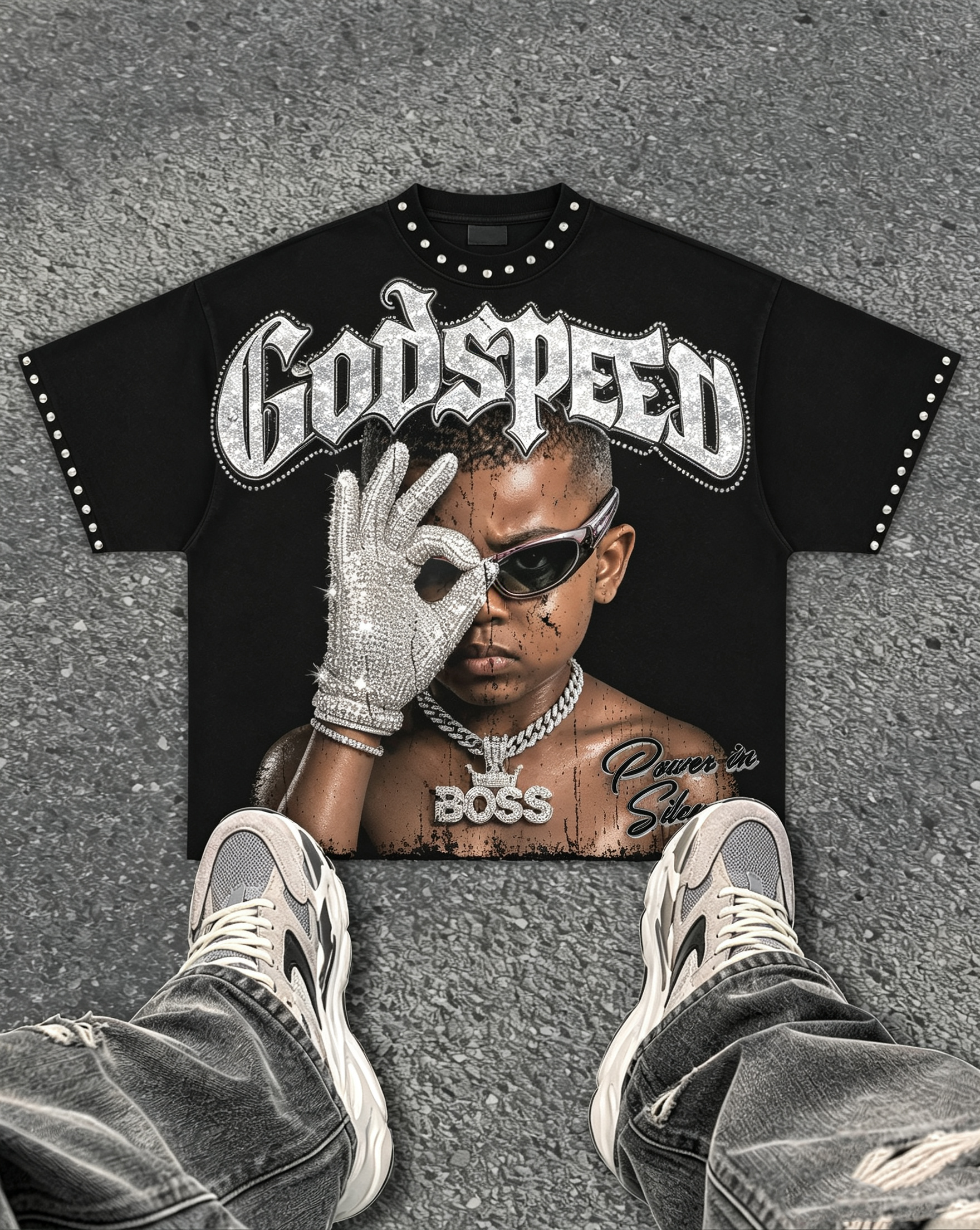 Godspeed Classic 100%Cotton Tee T-Shirt Unisex