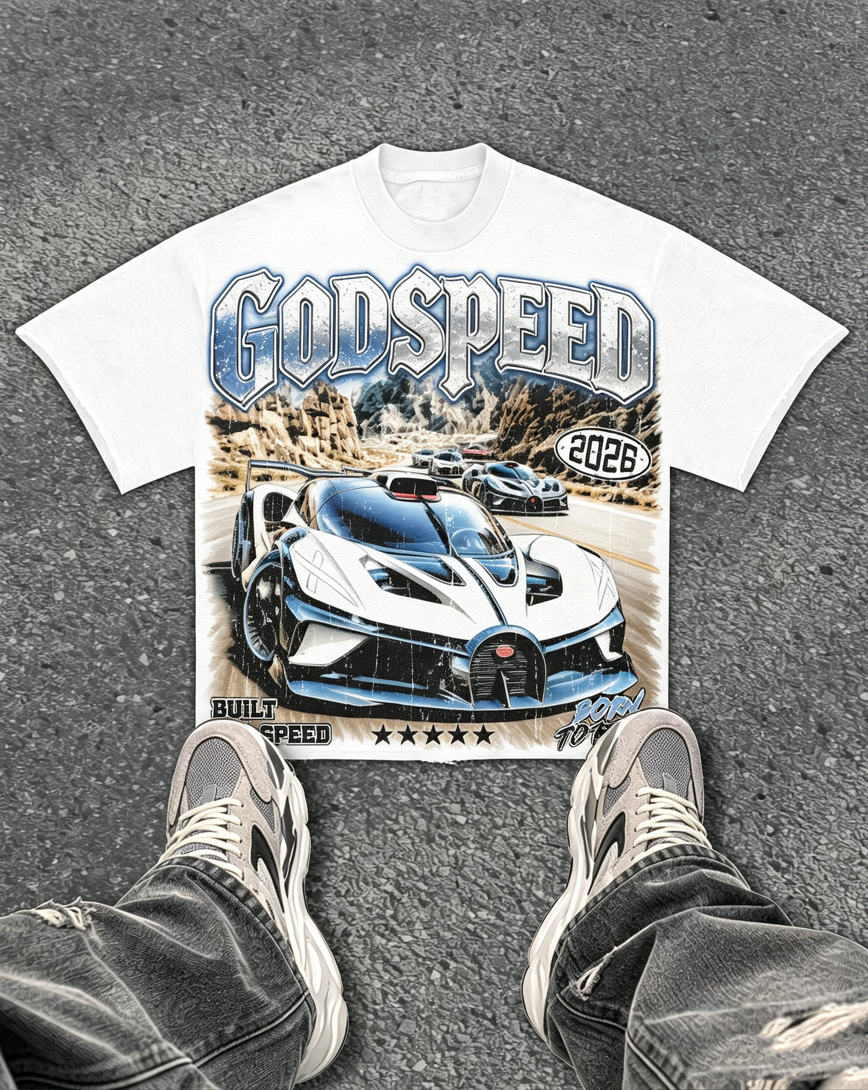 Godspeed Classic 100%Cotton Tee T-Shirt Unisex
