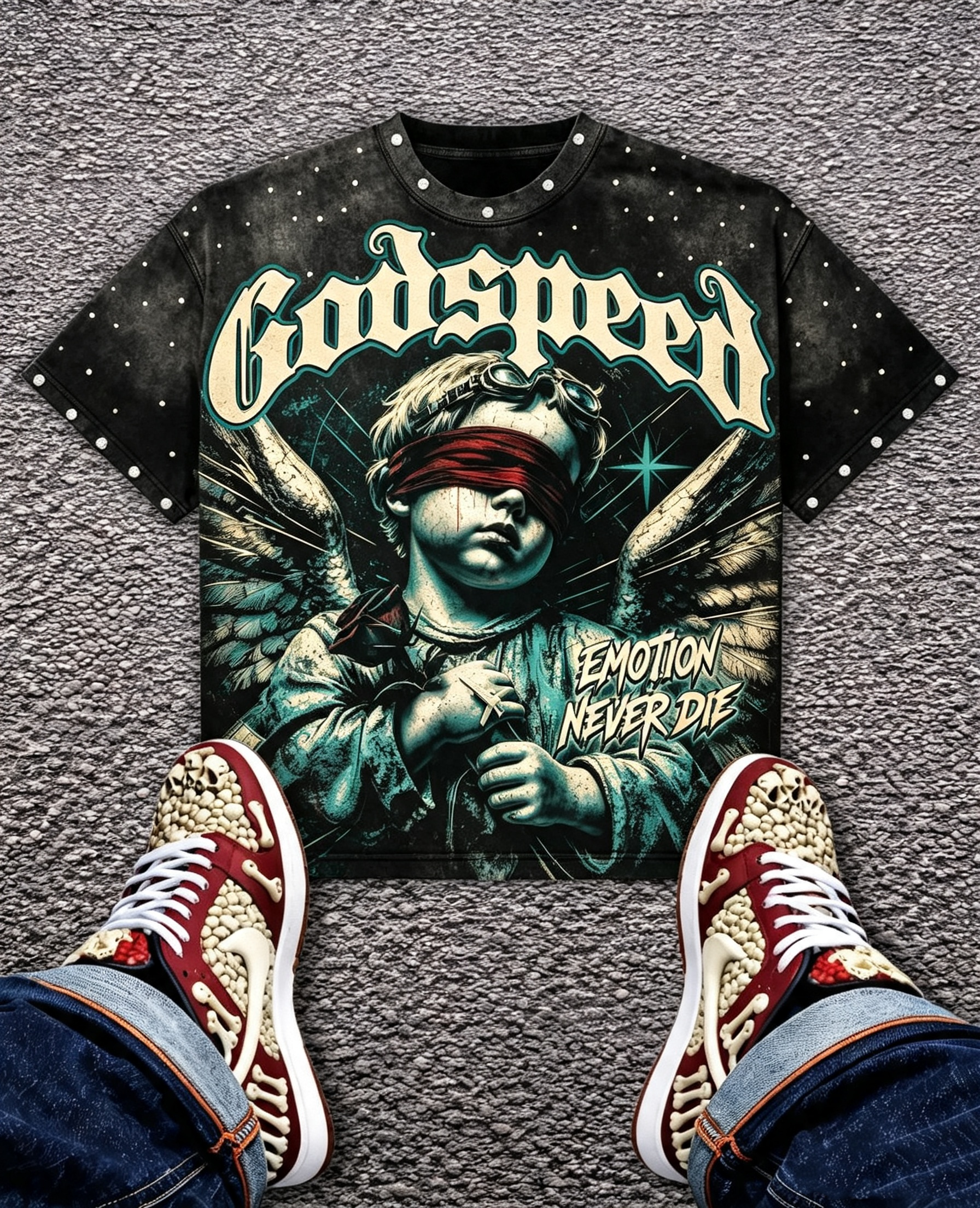 Godspeed Classic 100%Cotton Tee T-Shirt Unisex