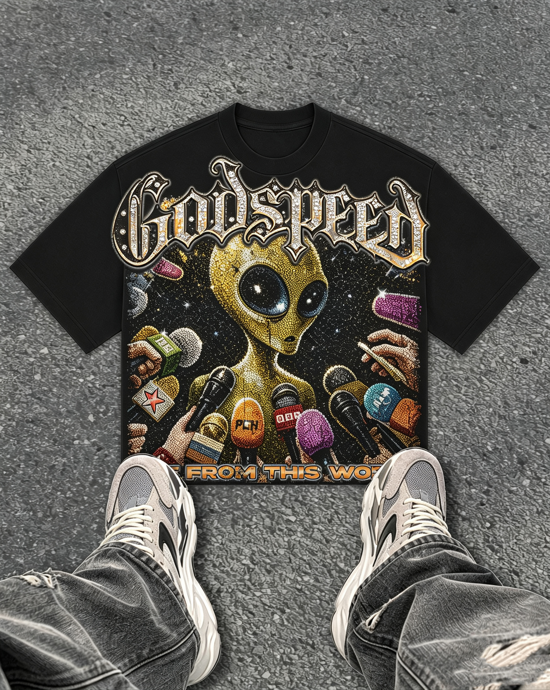 Godspeed Classic 100%Cotton Tee T-Shirt Unisex