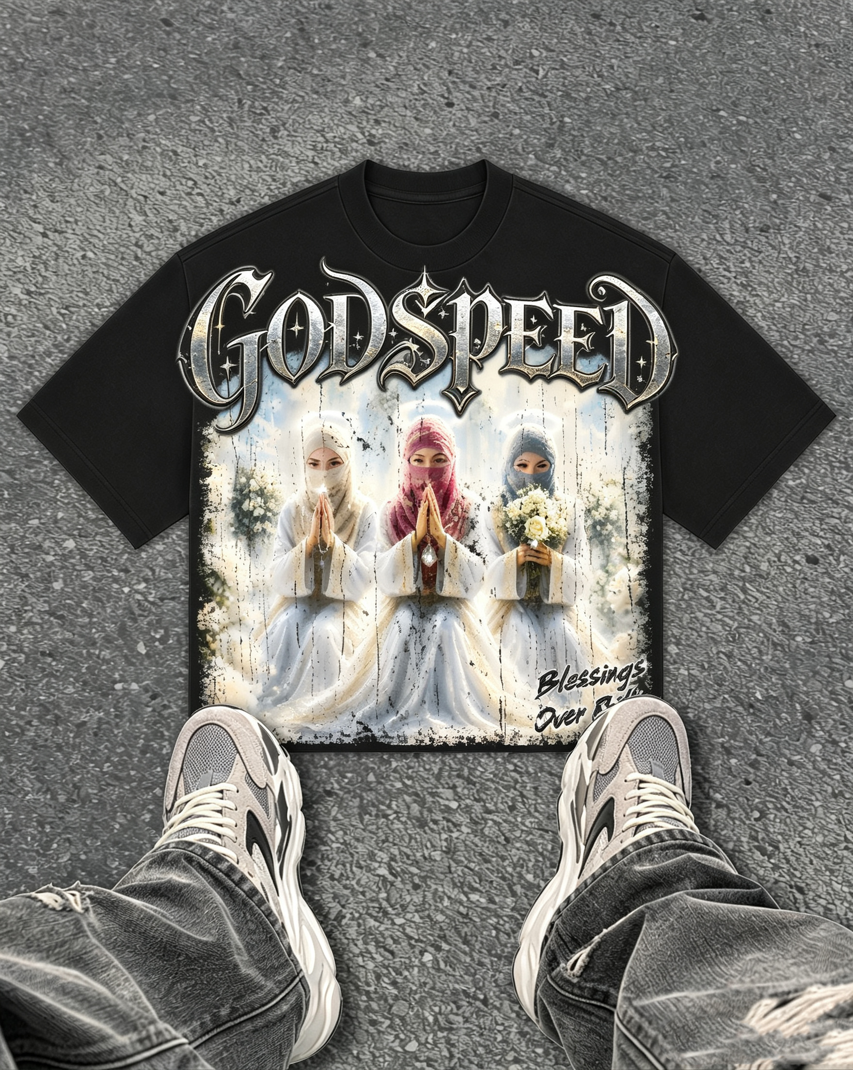 Godspeed Classic 100%Cotton Tee T-Shirt Unisex