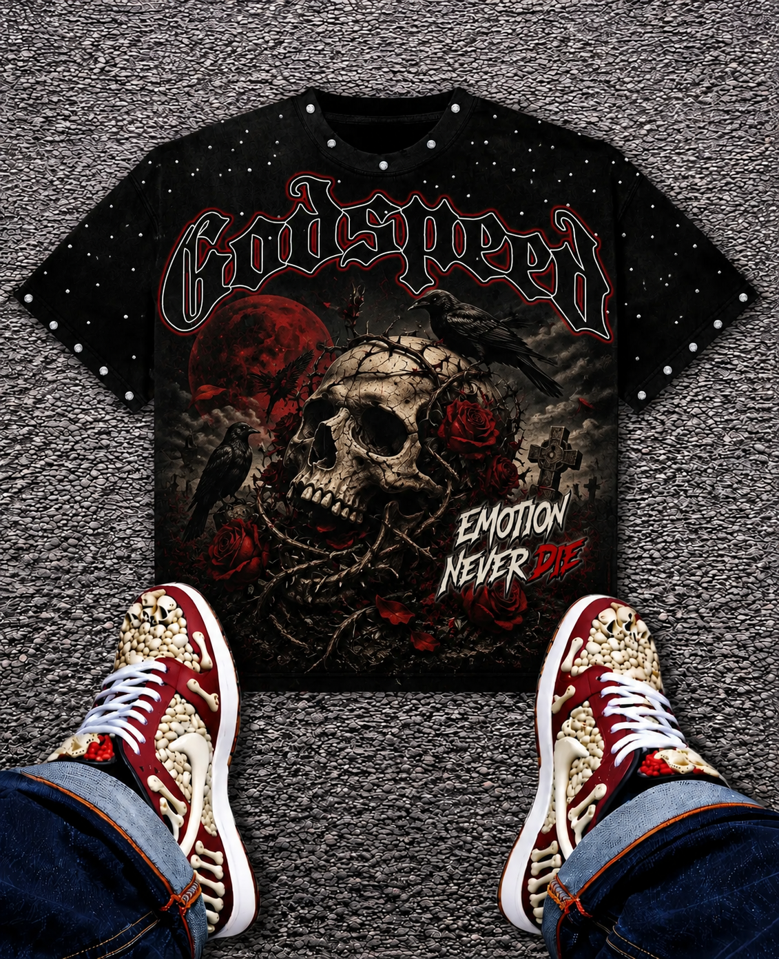Godspeed Classic 100%Cotton Tee T-Shirt Unisex