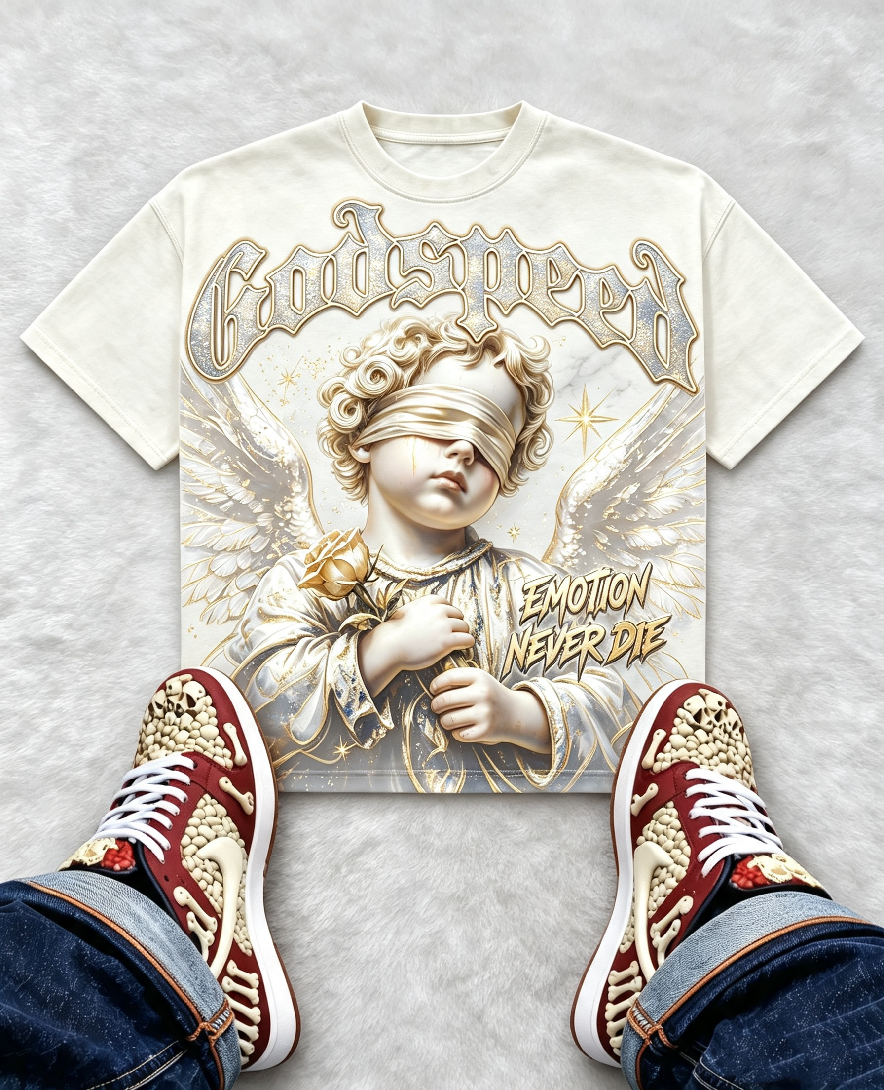 Godspeed Classic 100%Cotton Tee T-Shirt Unisex