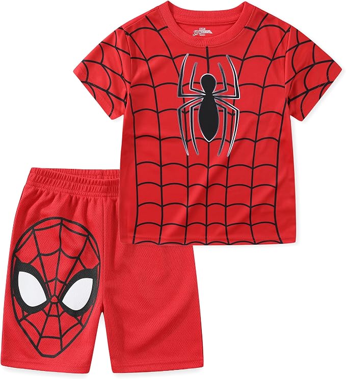 SPIDER-MAN T-Shirt & Shorts Set Unisex New Arrivals