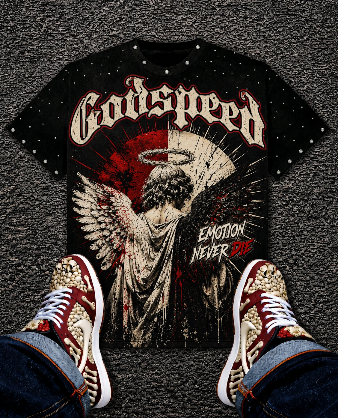 Godspeed Classic 100%Cotton Tee T-Shirt Unisex