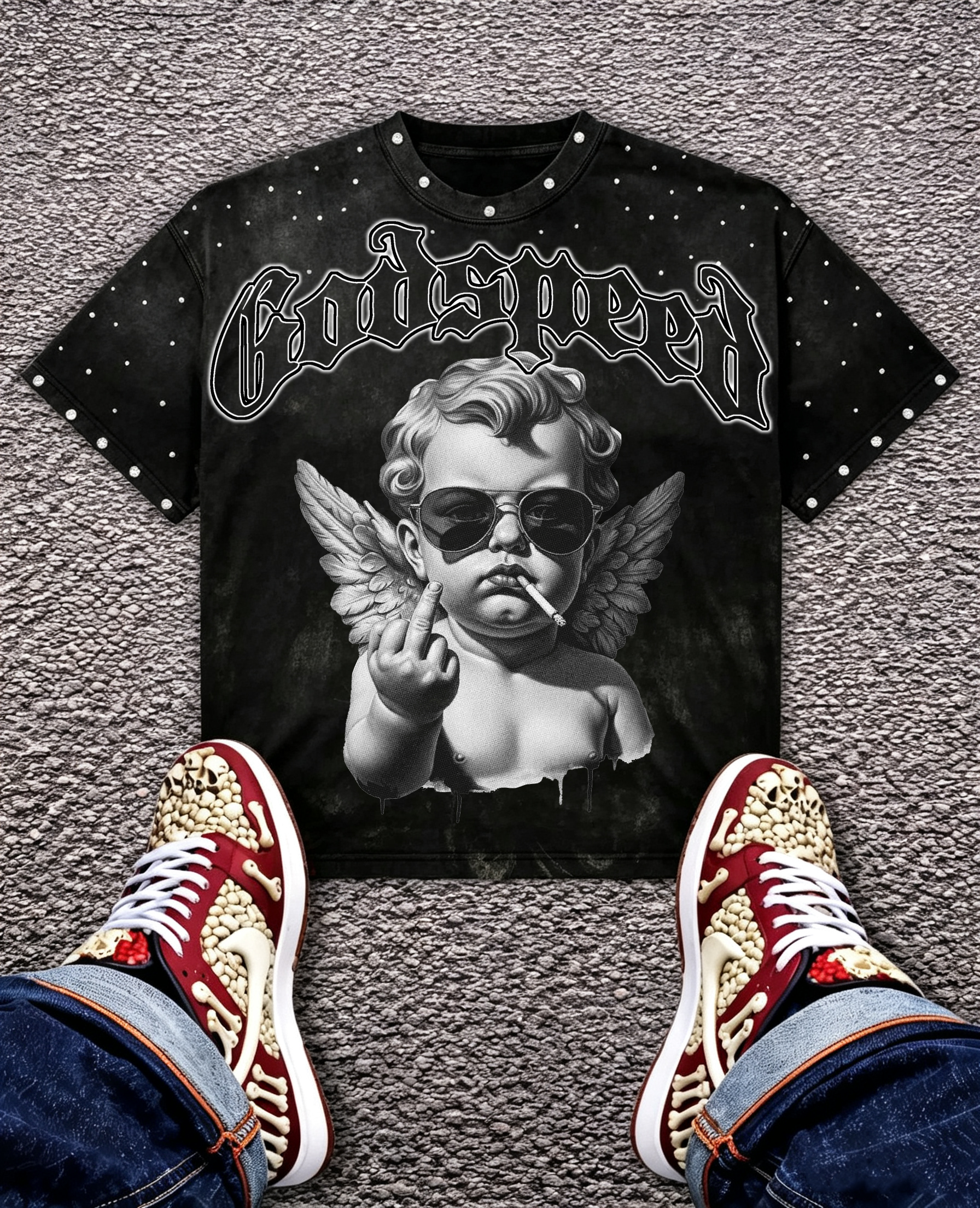 Godspeed Classic 100%Cotton Tee T-Shirt Unisex