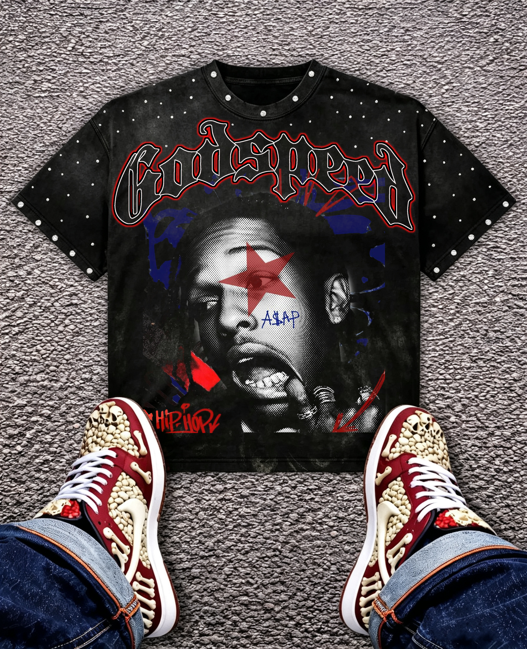Godspeed Classic 100%Cotton Tee T-Shirt Unisex