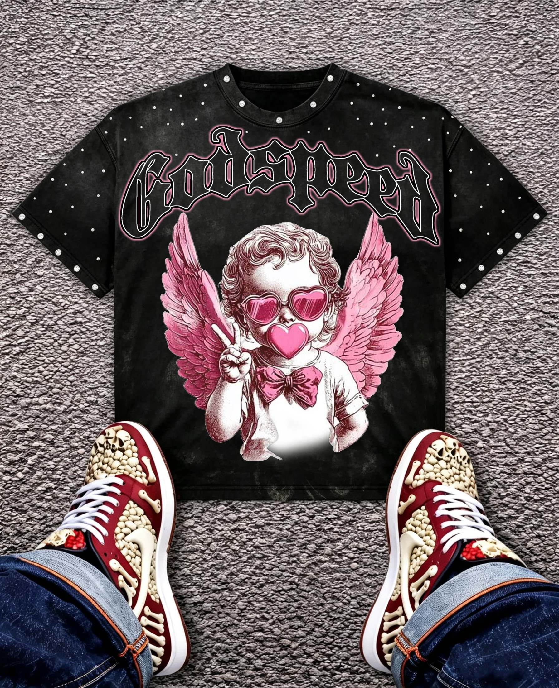 Godspeed Classic 100%Cotton Tee T-Shirt Unisex