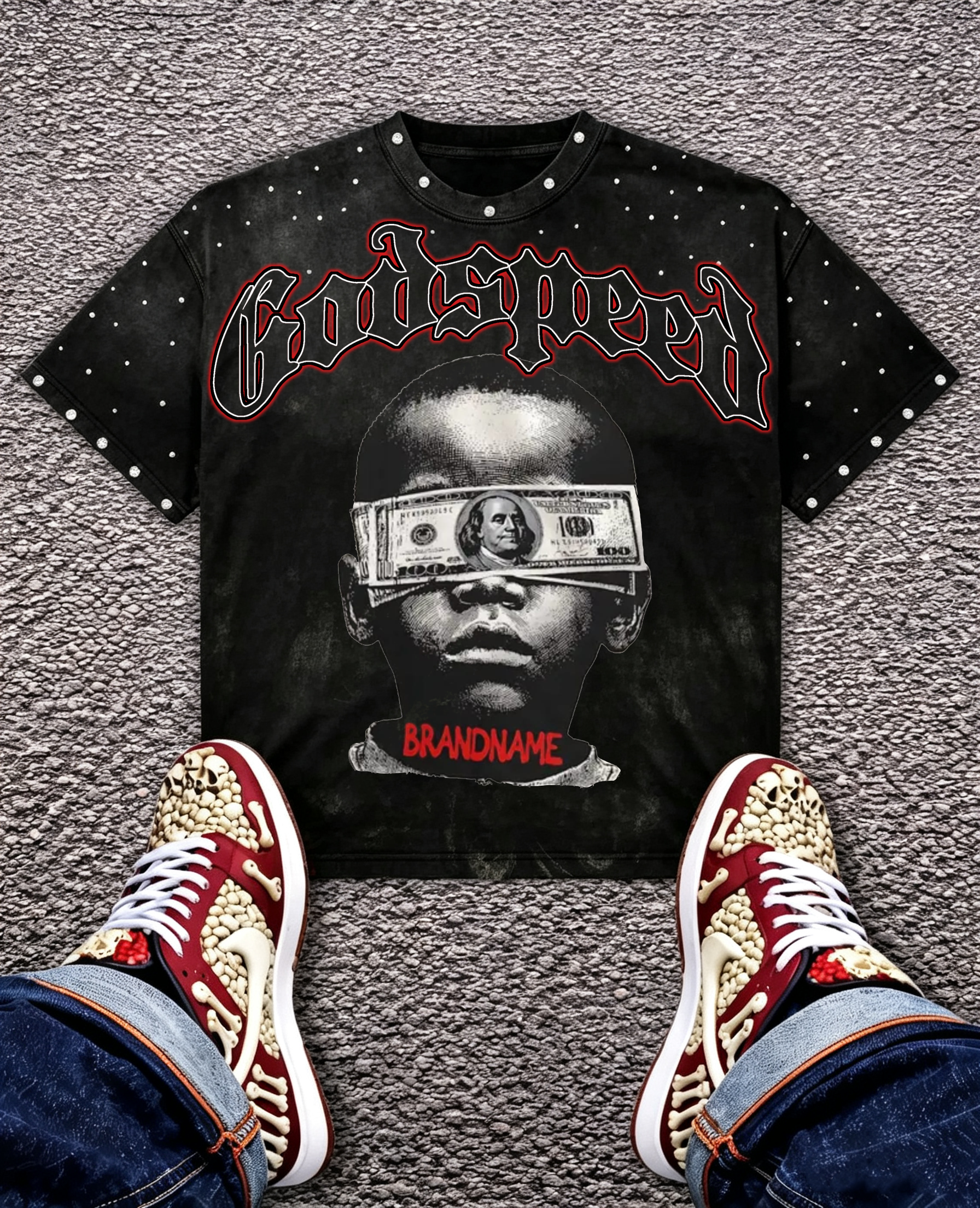Godspeed Classic 100%Cotton Tee T-Shirt Unisex