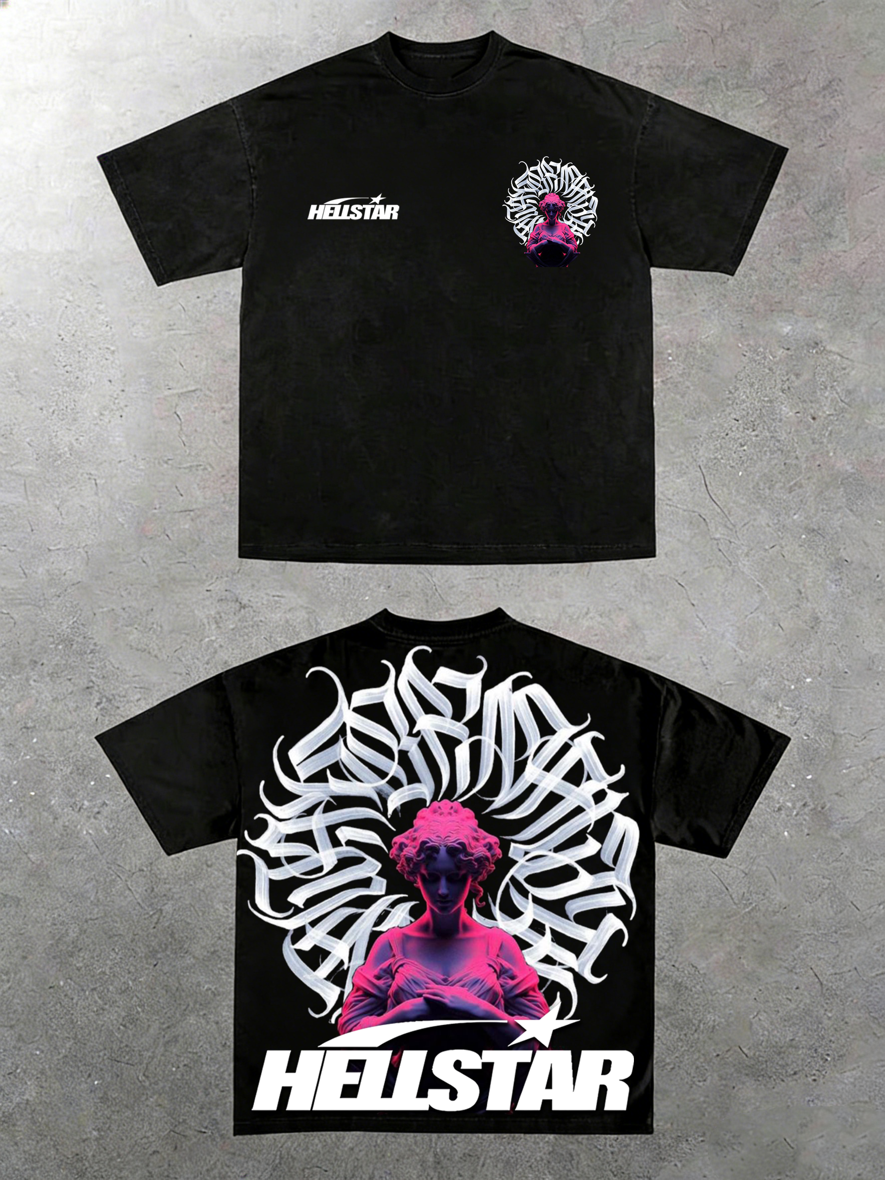 Hellstar Classic 100%Cotton Tee T-Shirt Unisex