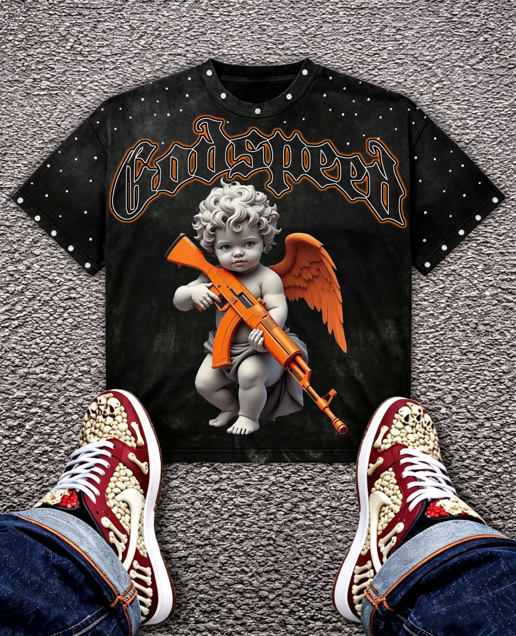 Godspeed Classic 100%Cotton Tee T-Shirt Unisex