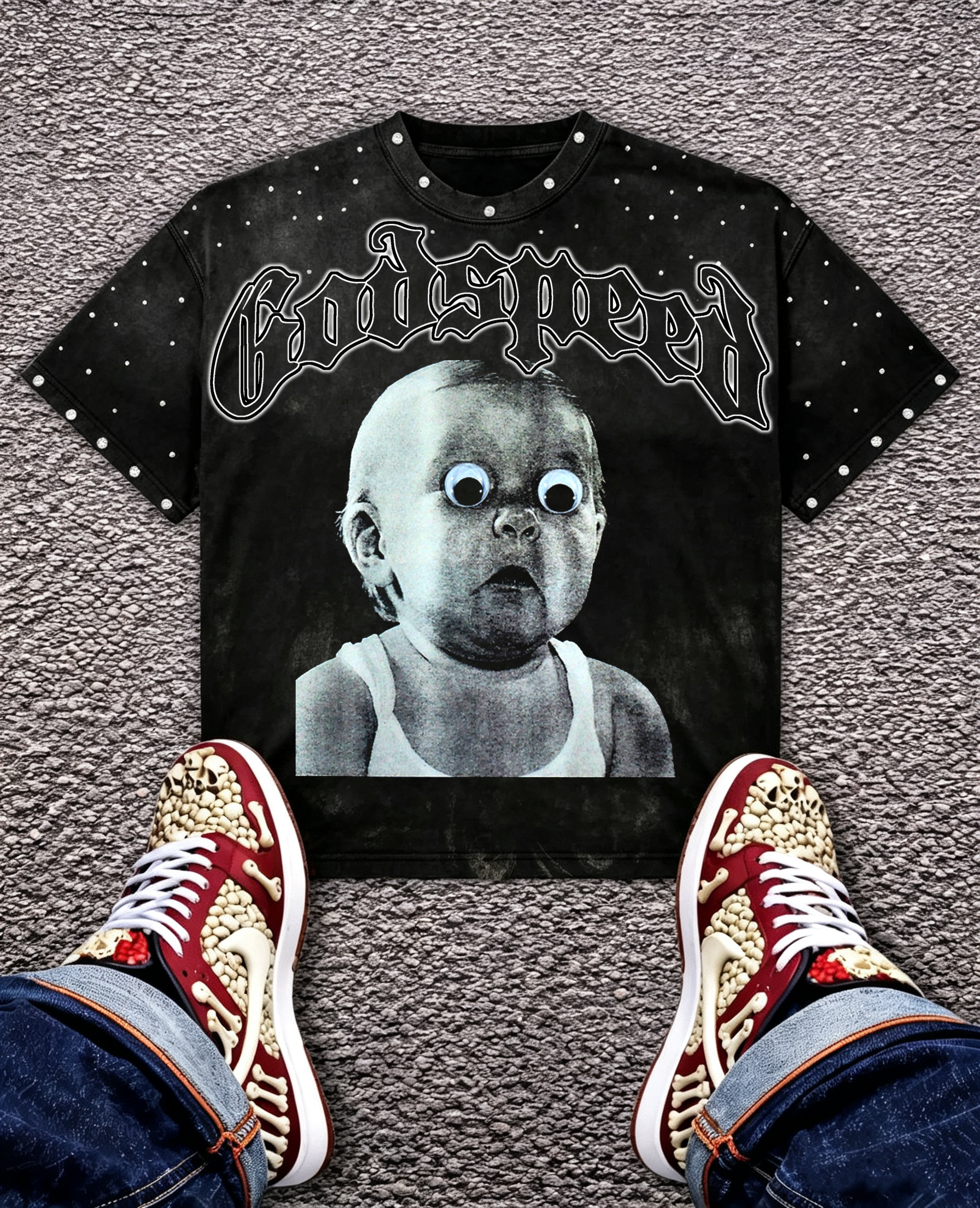Godspeed Classic 100%Cotton Tee T-Shirt Unisex