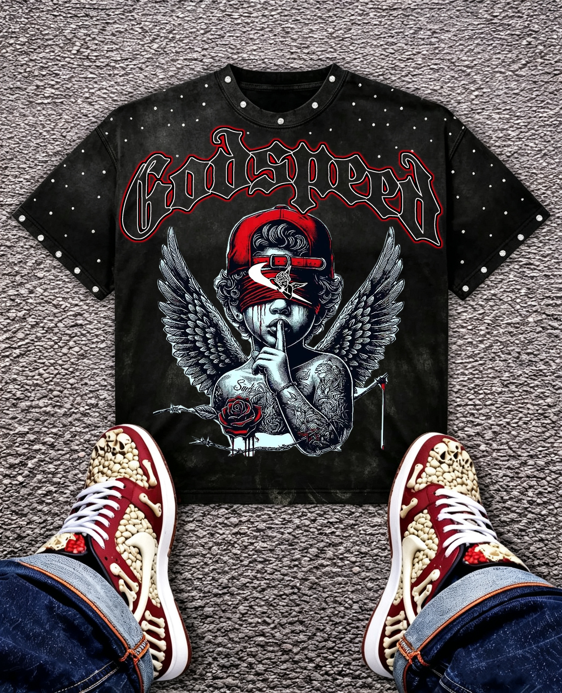 Godspeed Classic 100%Cotton Tee T-Shirt Unisex