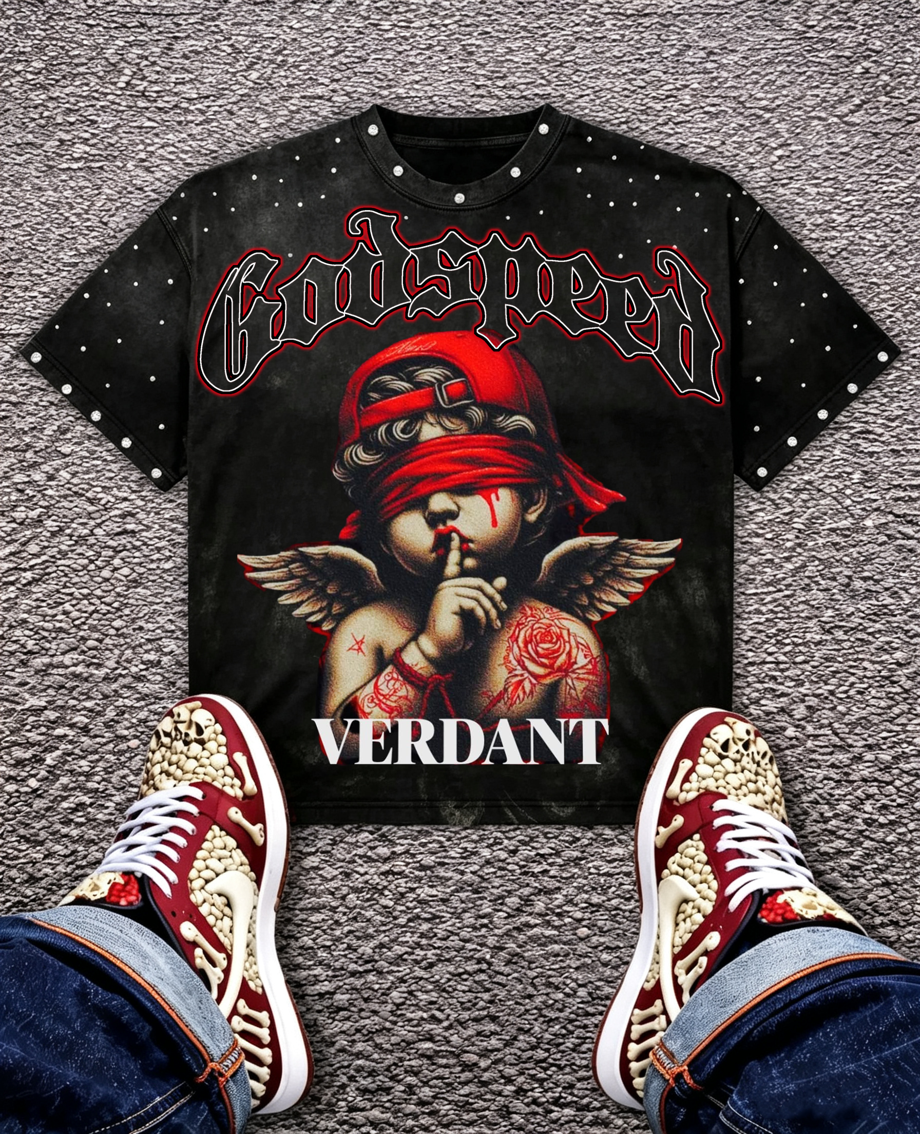 Godspeed Classic 100%Cotton Tee T-Shirt Unisex