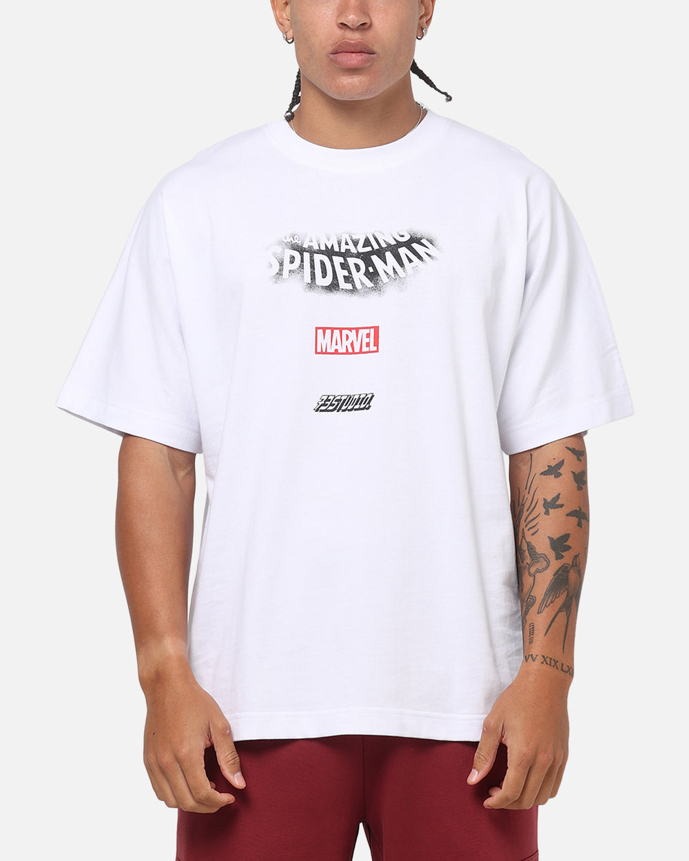 SPIDER-MAN Classic 100%Cotton Tee T-Shirt Unisex