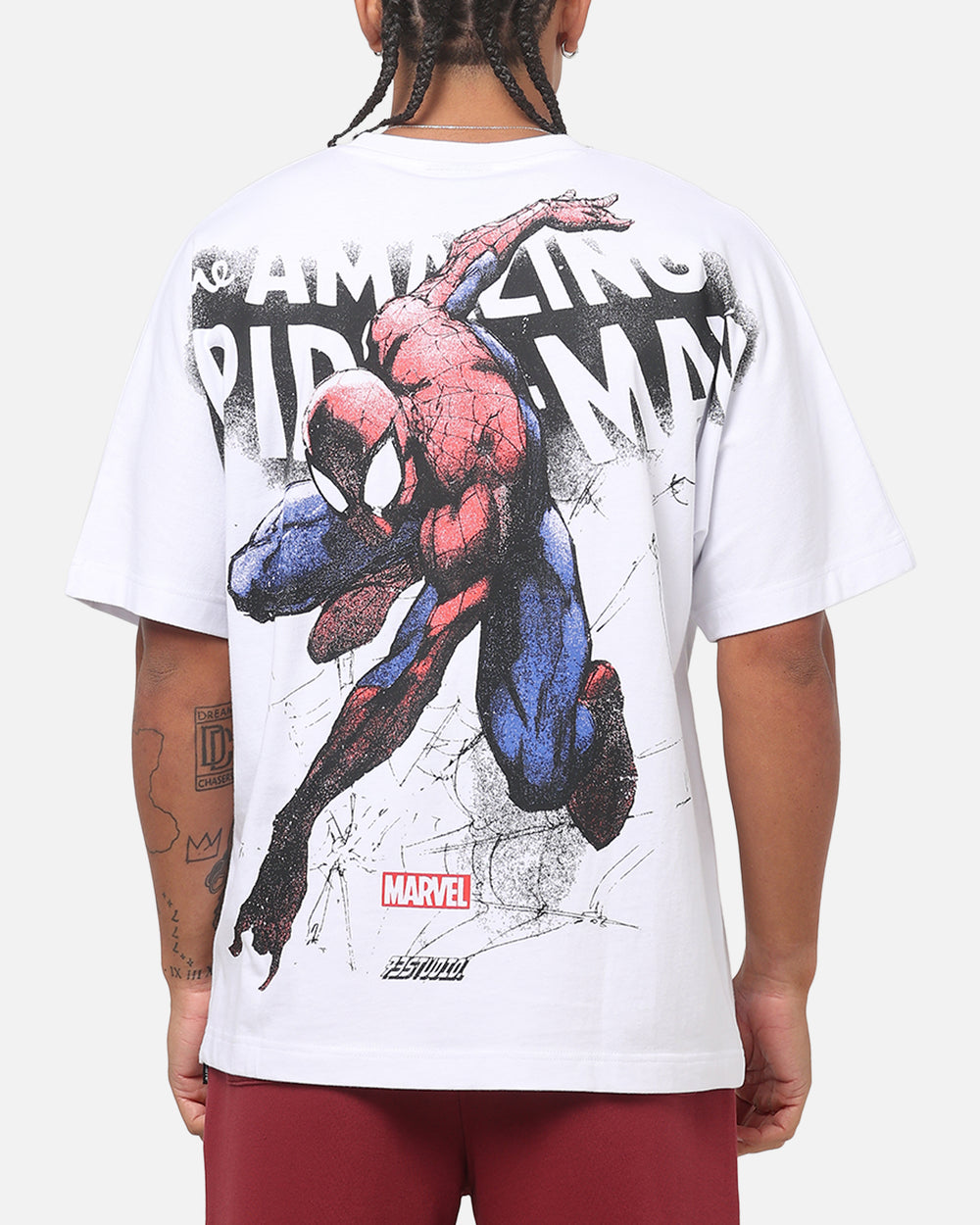 SPIDER-MAN Classic 100%Cotton Tee T-Shirt Unisex
