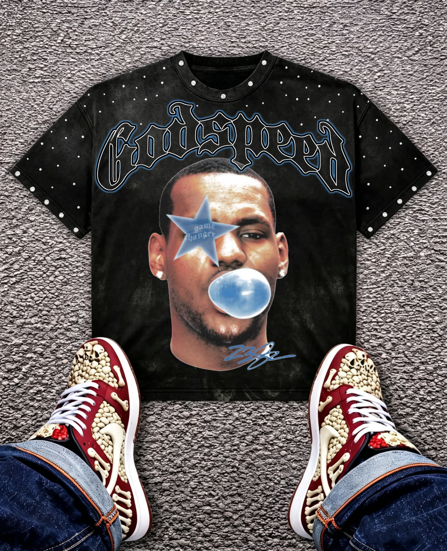 Godspeed Classic 100%Cotton Tee T-Shirt Unisex