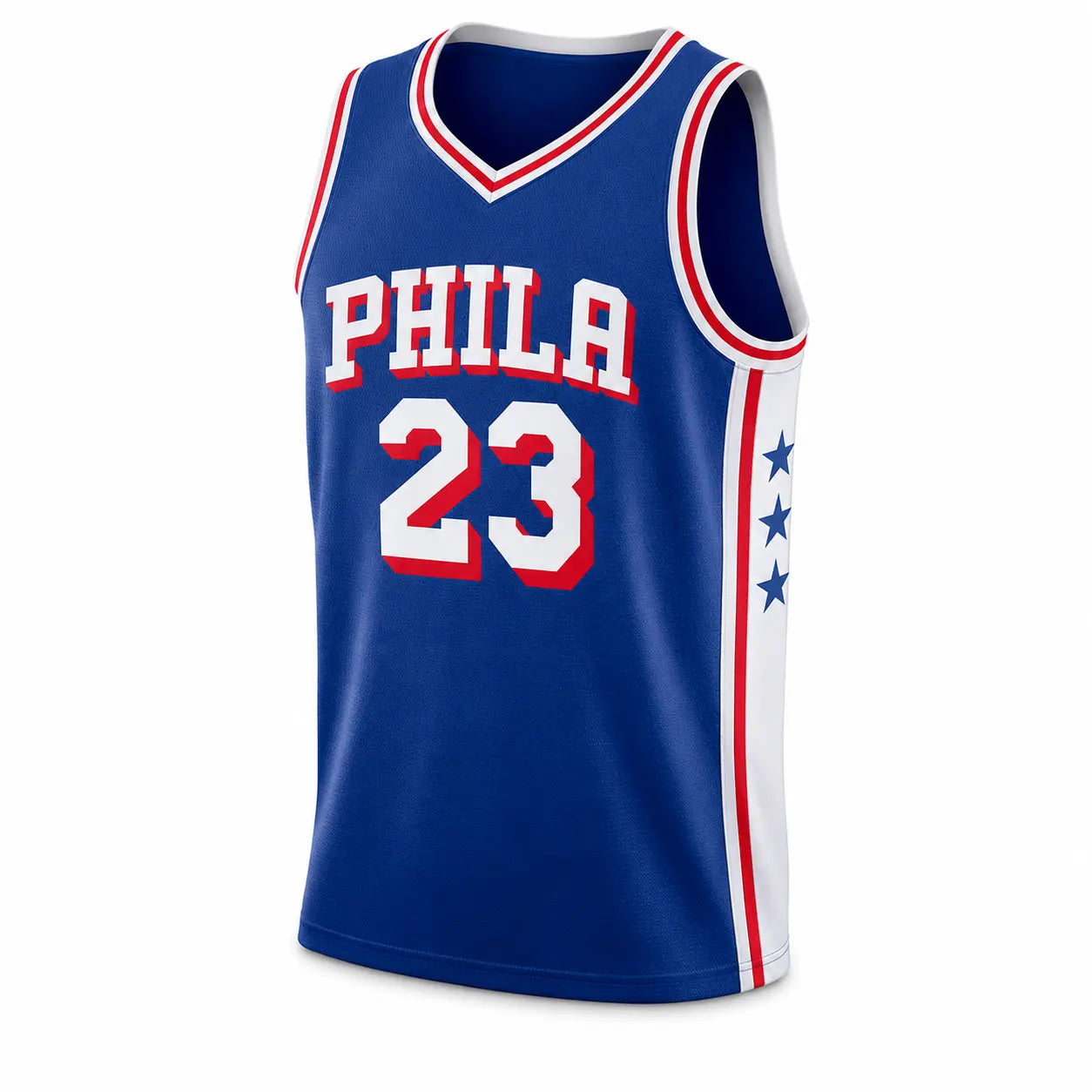 Basketball #23 Philadelphia Team Embroidered Jersey