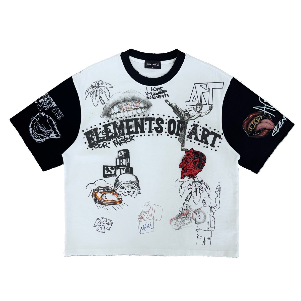 Elements of Art 100%Cotton Tee T-Shirt Unisex