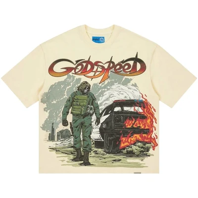 Godspeed Classic 100%Cotton Tee T-Shirt Unisex