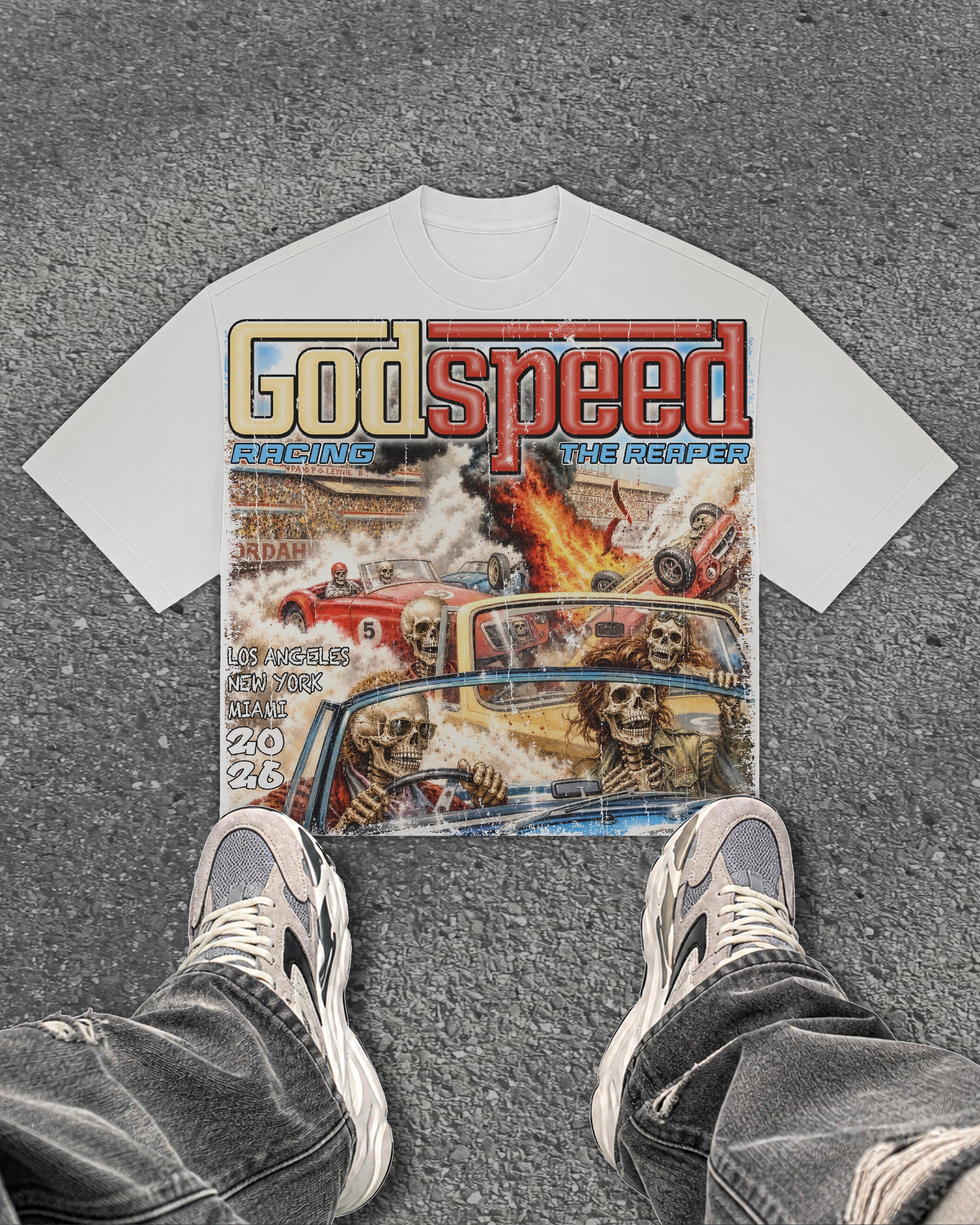 Godspeed Classic 100%Cotton Tee T-Shirt Unisex