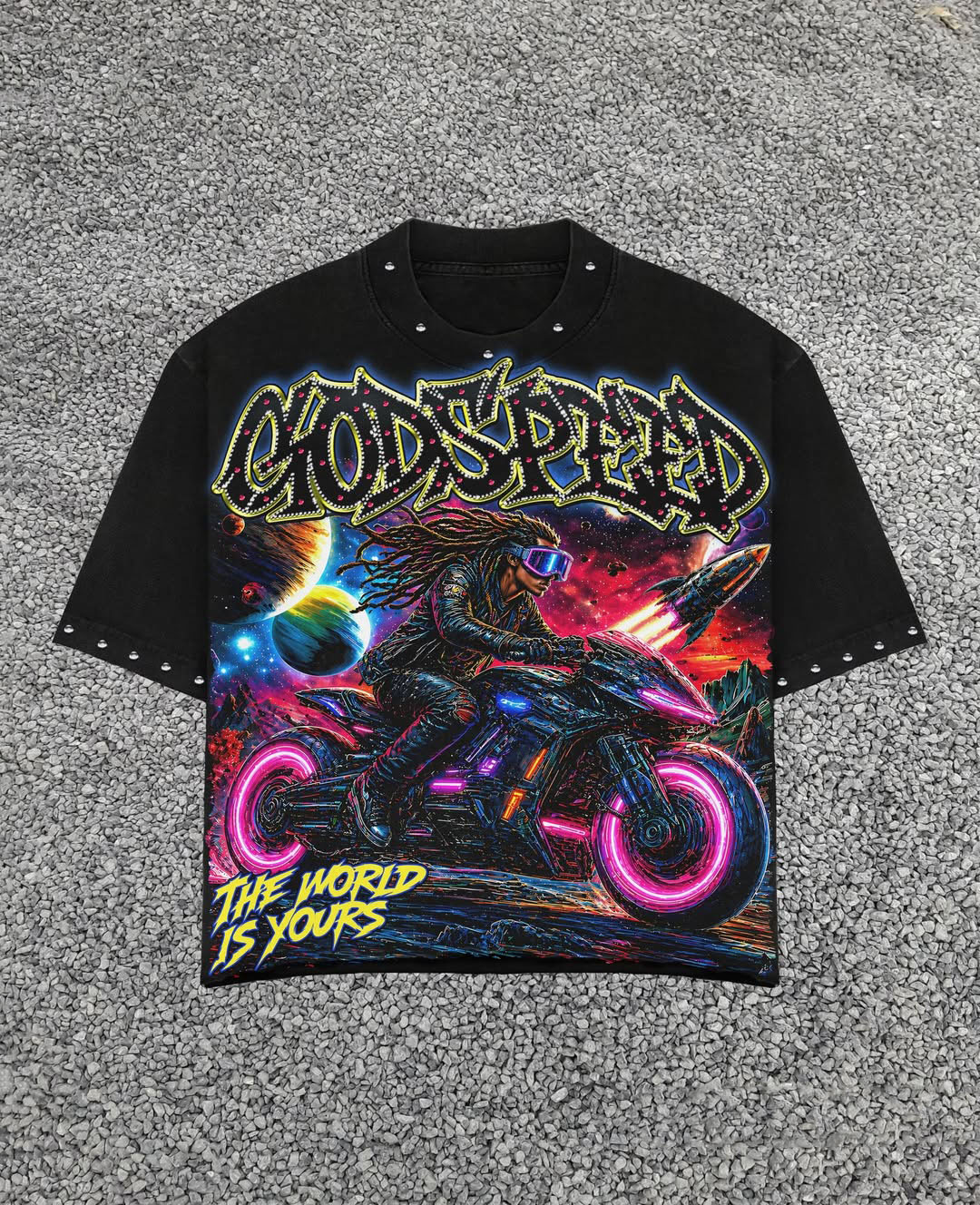 Godspeed Classic 100%Cotton Tee T-Shirt Unisex