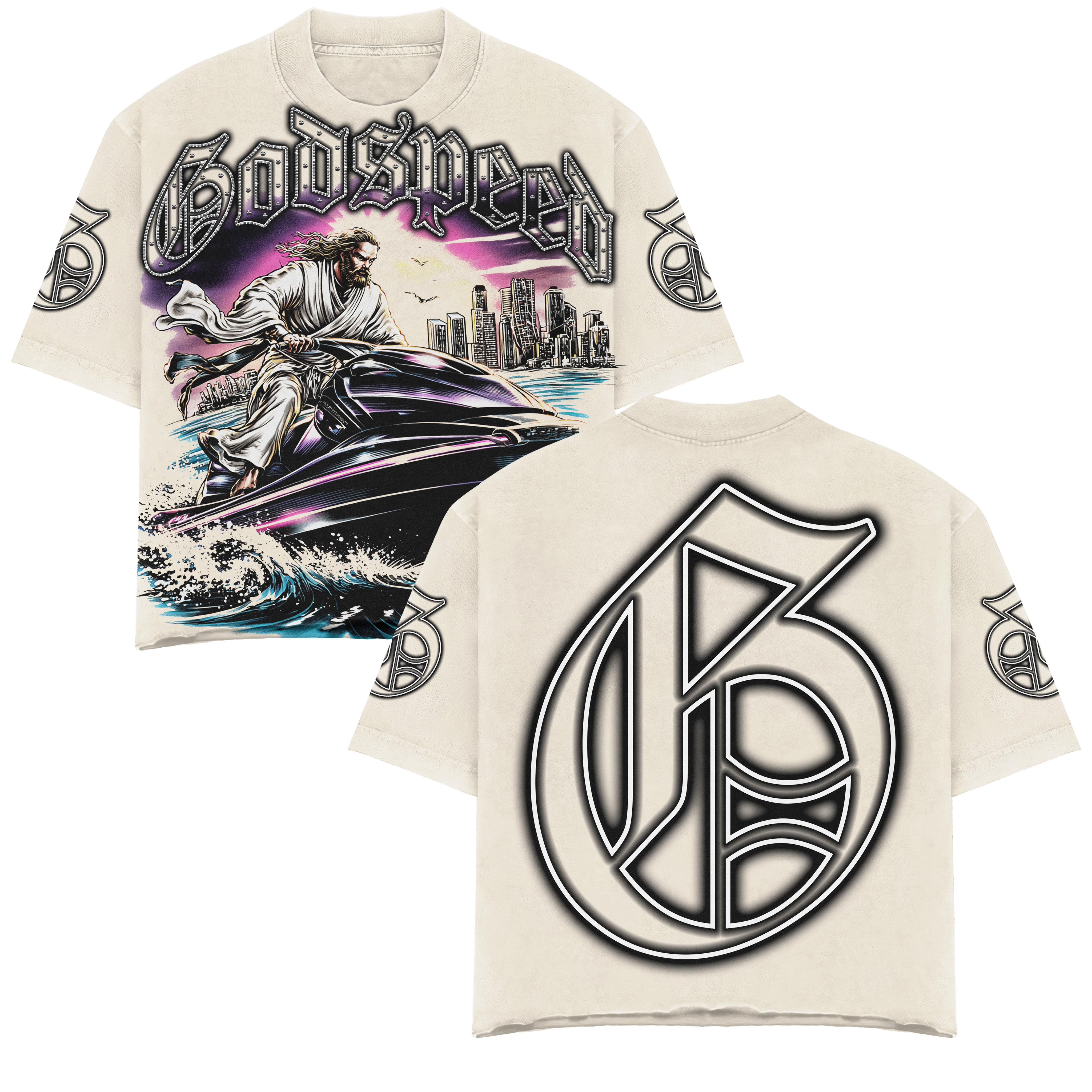 Godspeed Classic 100%Cotton Tee T-Shirt Unisex