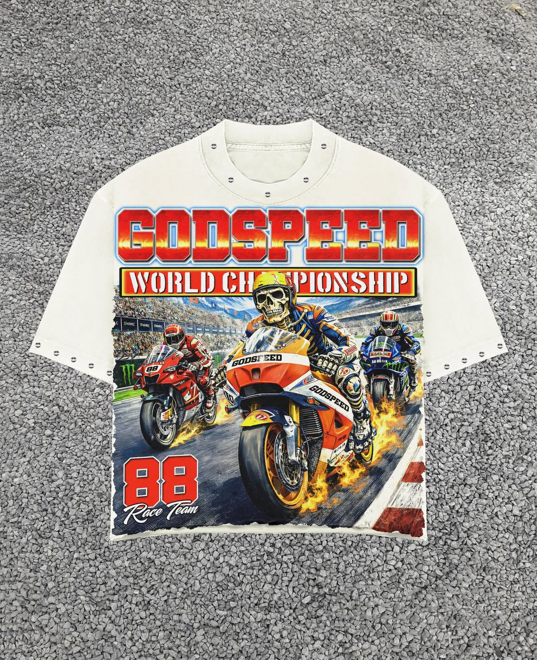 Godspeed Classic 100%Cotton Tee T-Shirt Unisex