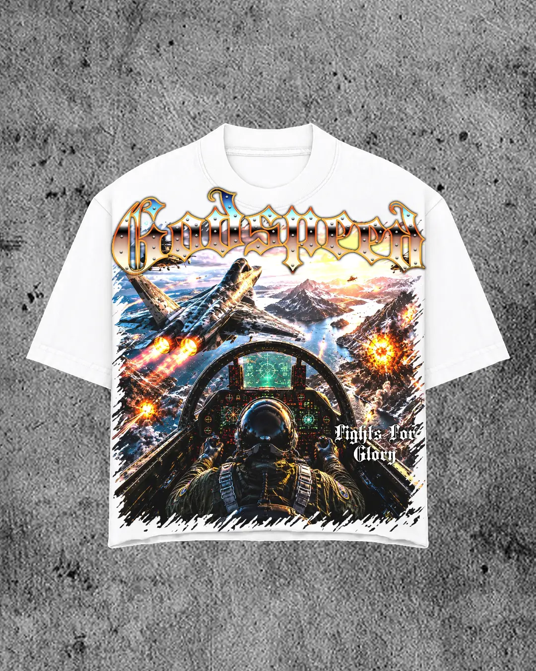 Godspeed Classic 100%Cotton Tee T-Shirt Unisex