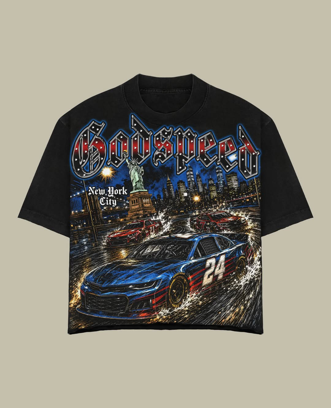 Godspeed Classic 100%Cotton Tee T-Shirt Unisex