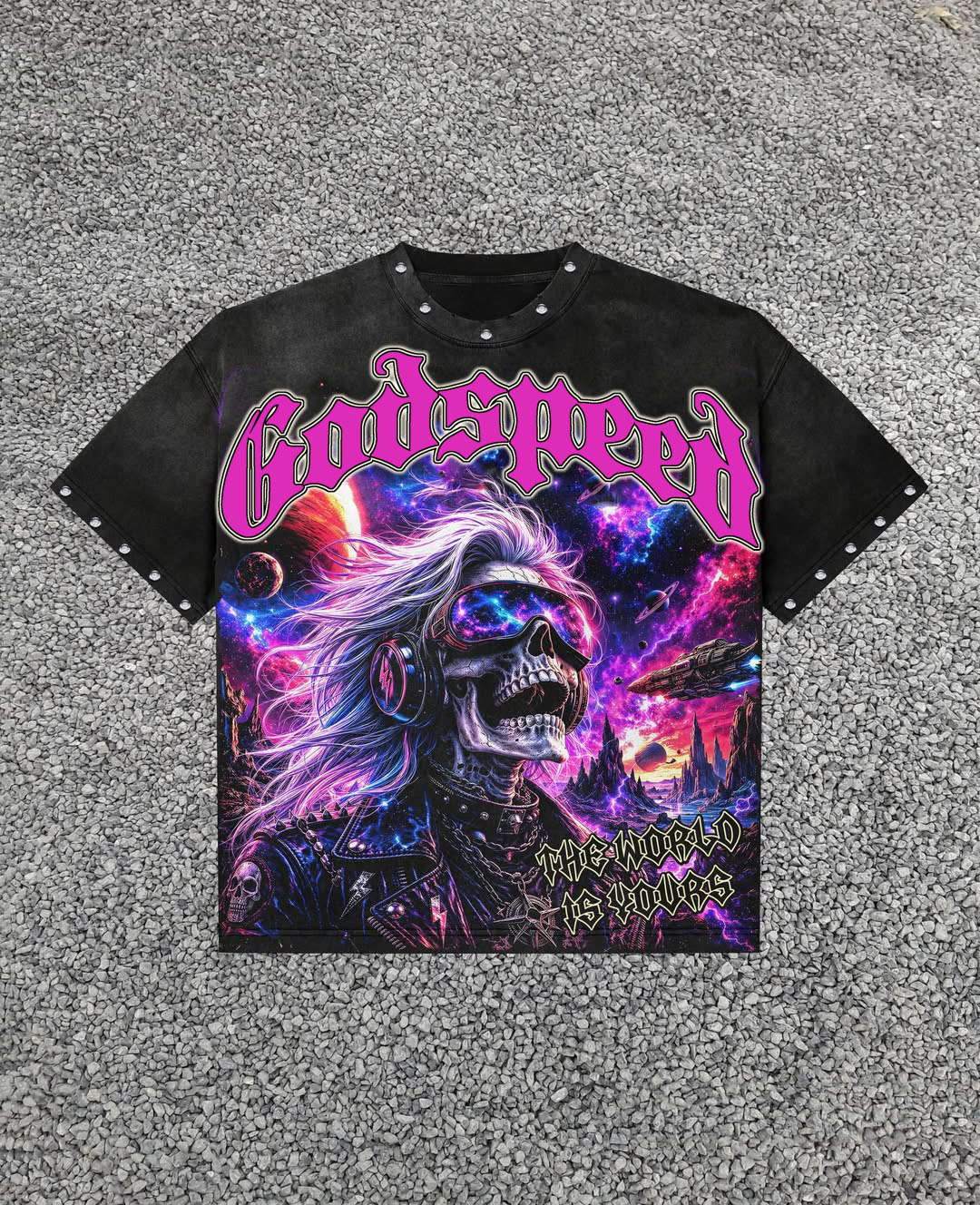 Godspeed Classic 100%Cotton Tee T-Shirt Unisex