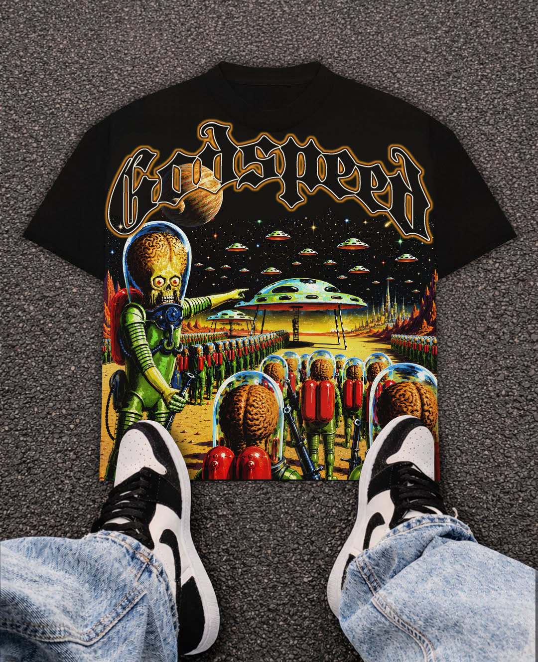 Godspeed Classic 100%Cotton Tee T-Shirt Unisex