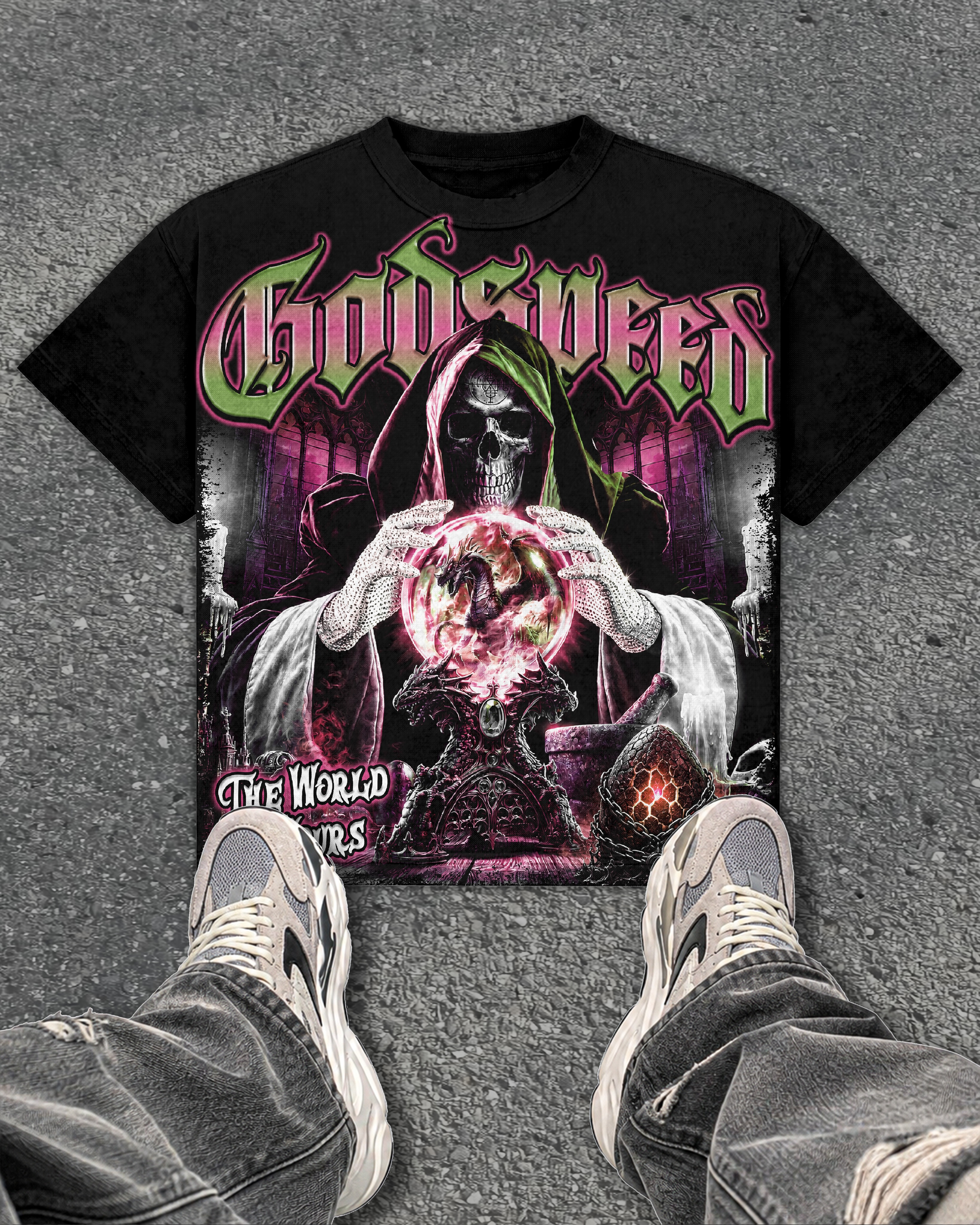 Godspeed Classic 100%Cotton Tee T-Shirt Unisex