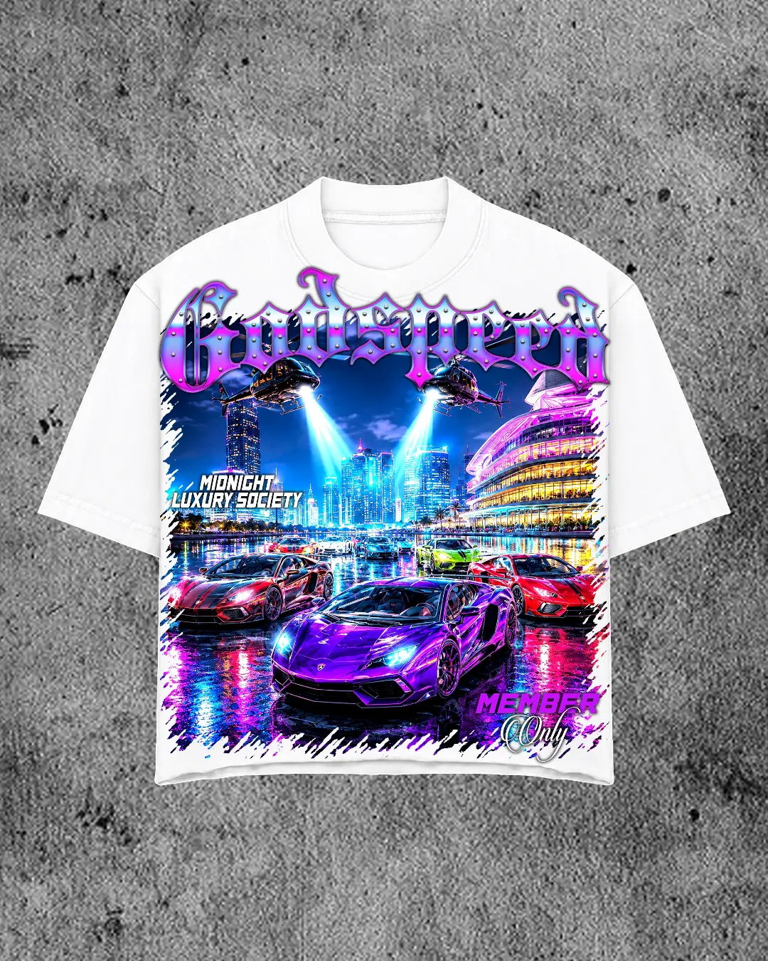 Godspeed Classic 100%Cotton Tee T-Shirt Unisex