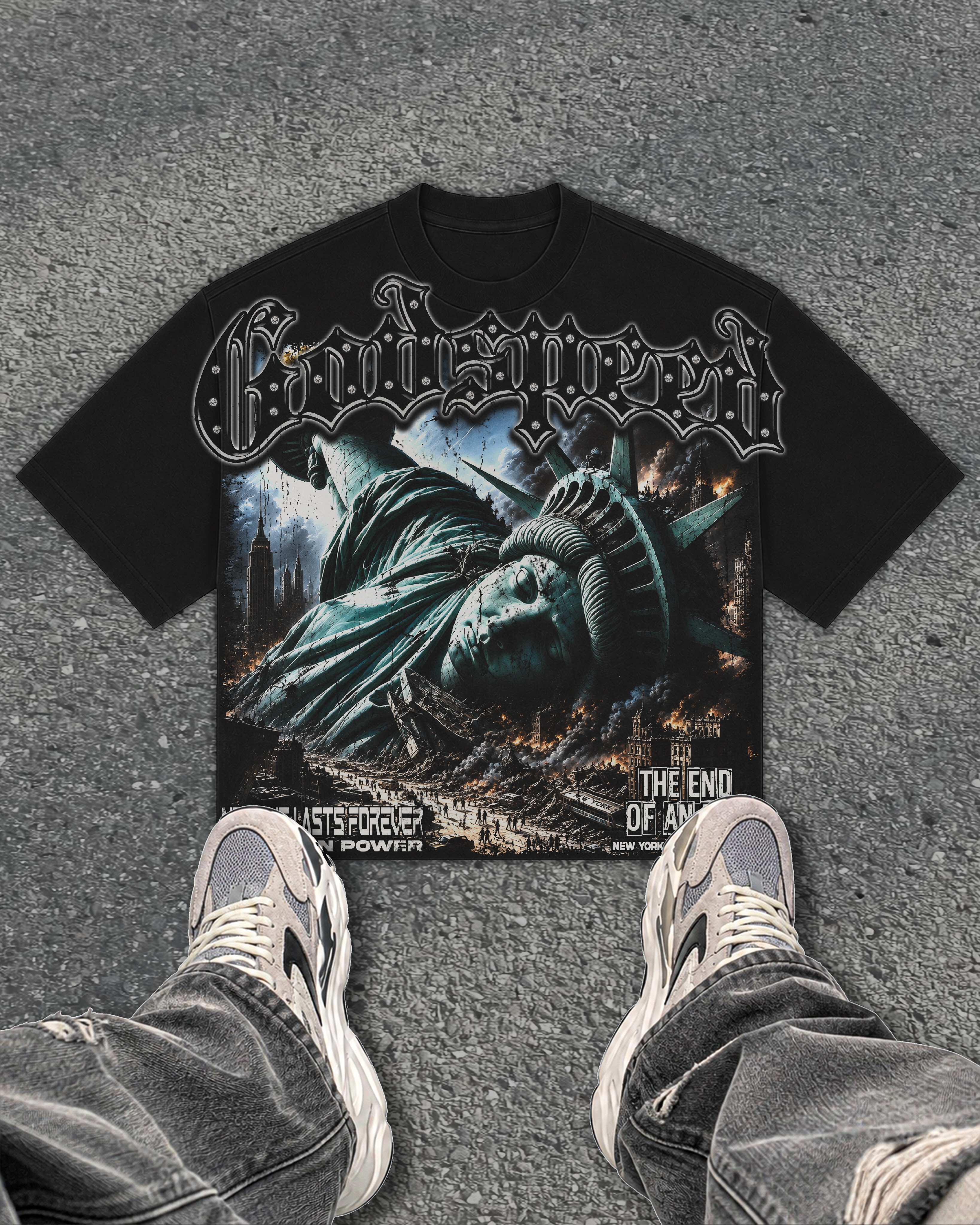 Godspeed Classic 100%Cotton Tee T-Shirt Unisex