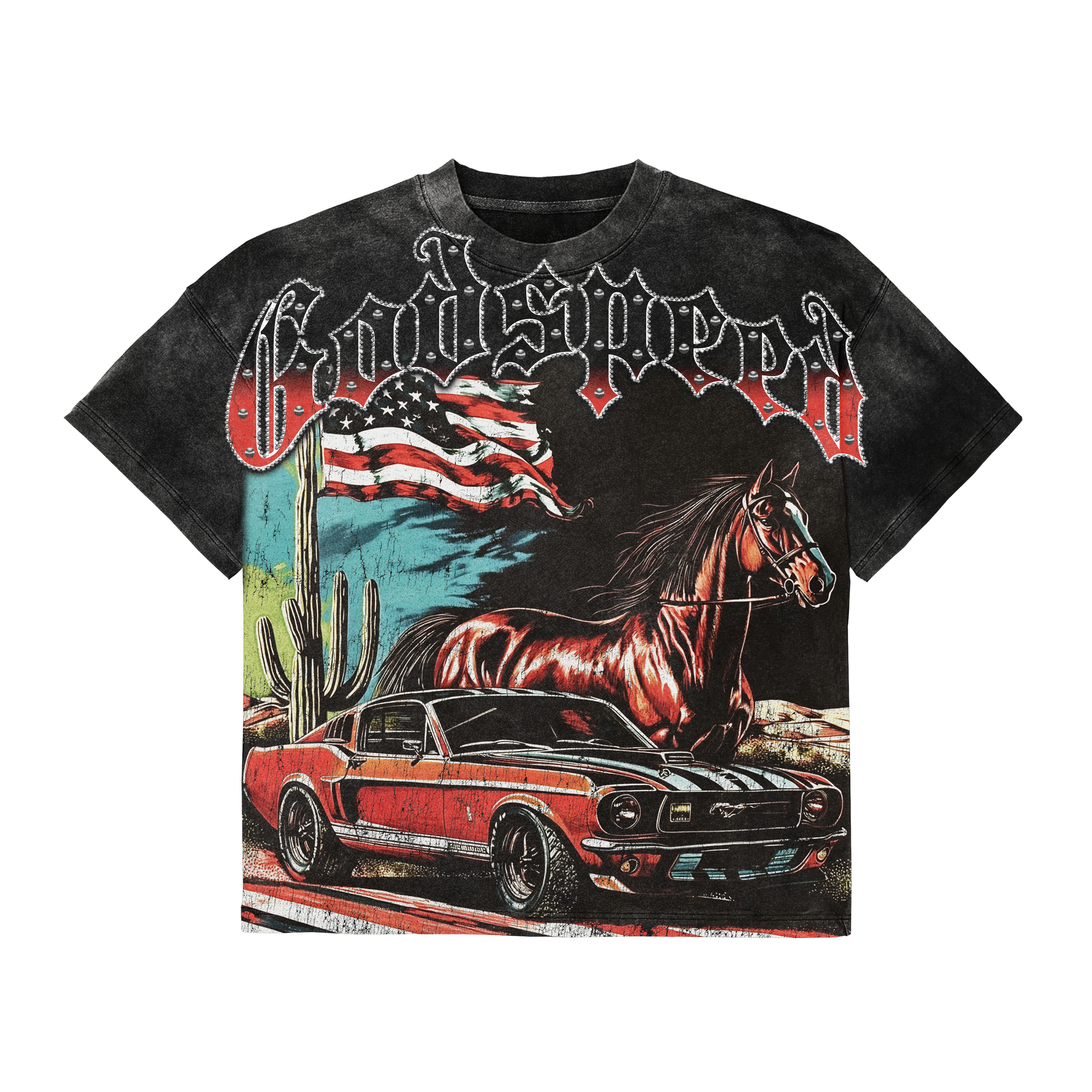 Godspeed Classic 100%Cotton Tee T-Shirt Unisex