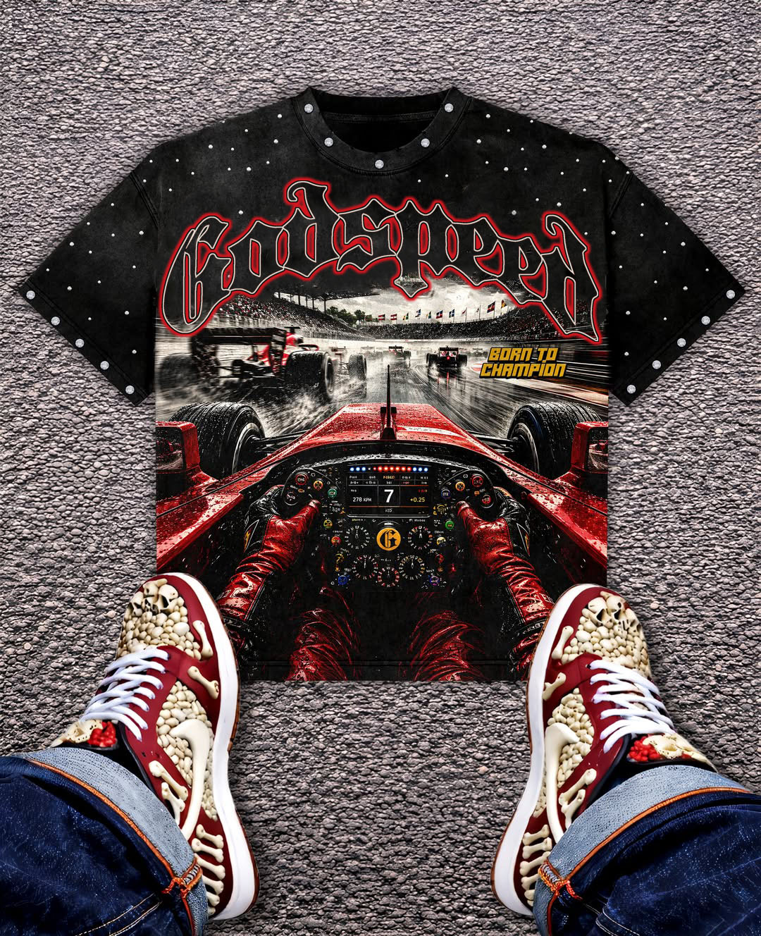 Godspeed Classic 100%Cotton Tee T-Shirt Unisex