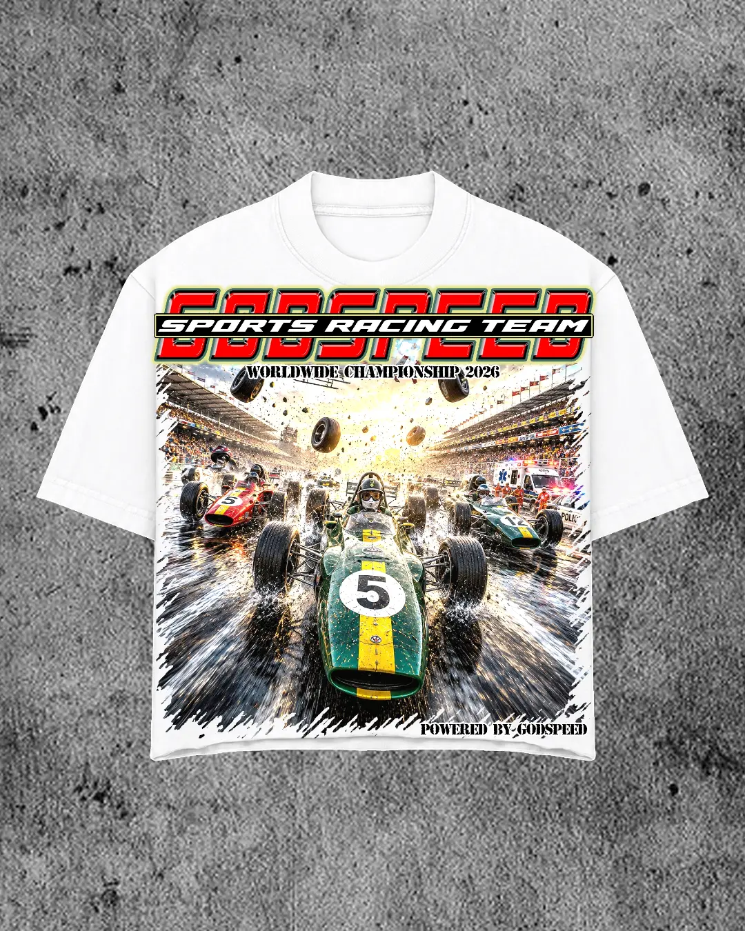 Godspeed Classic 100%Cotton Tee T-Shirt Unisex