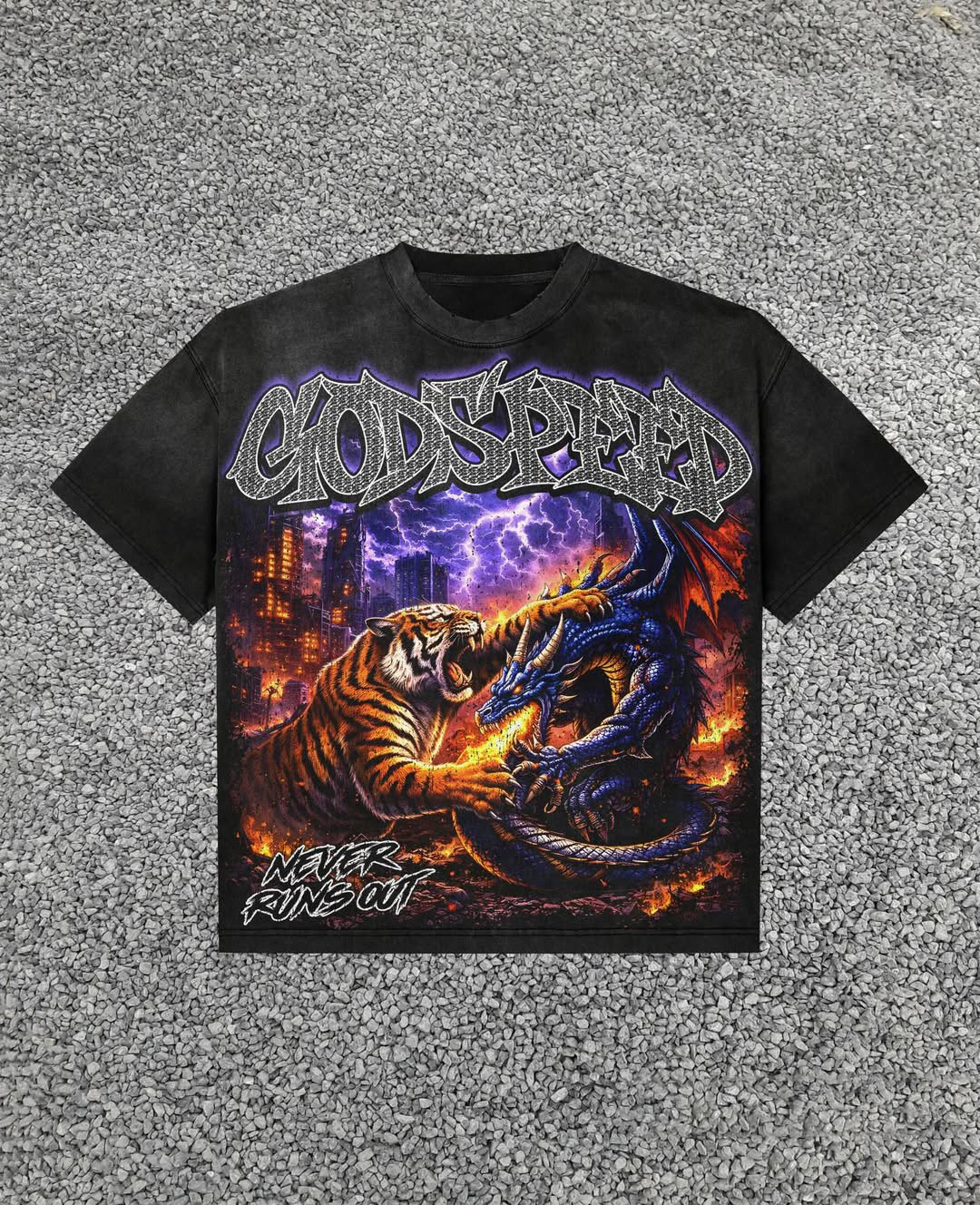 Godspeed Classic 100%Cotton Tee T-Shirt Unisex